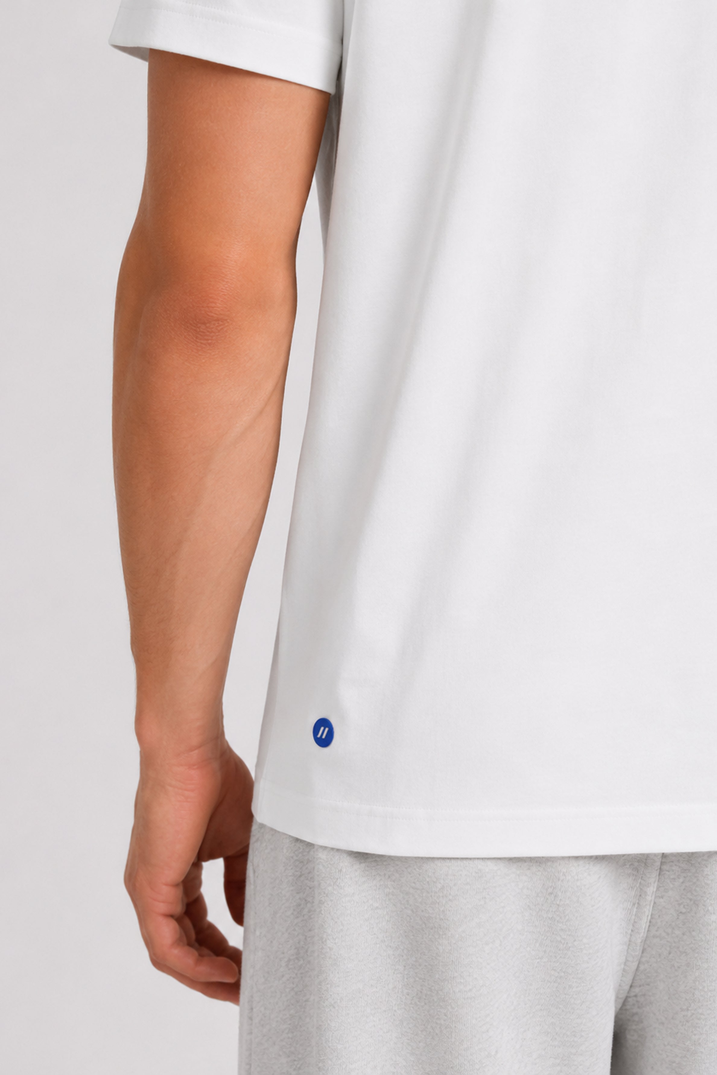 STRIDE Men’s Performance Sports Tee - White