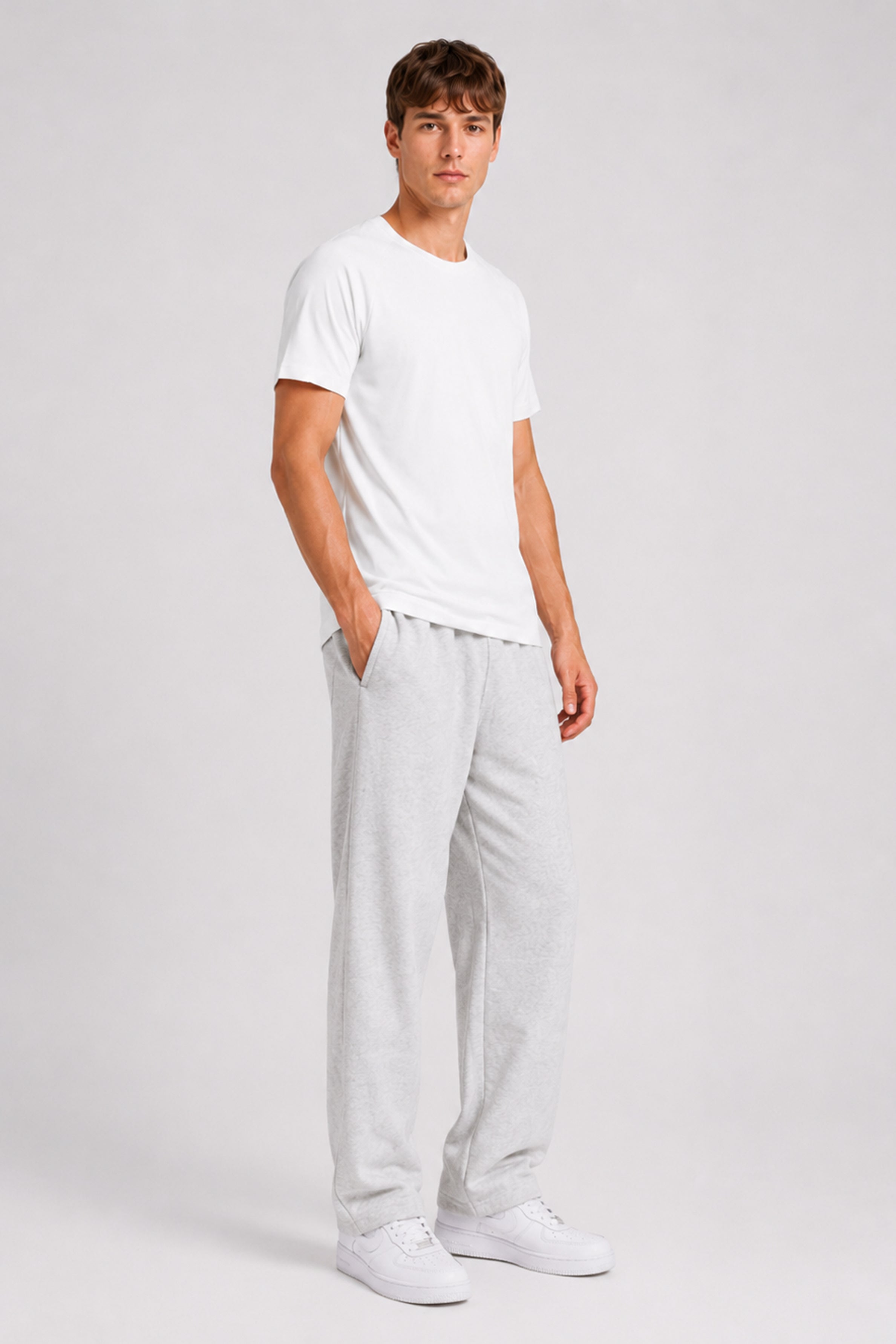 STRIDE Men’s Performance Sports Tee - White