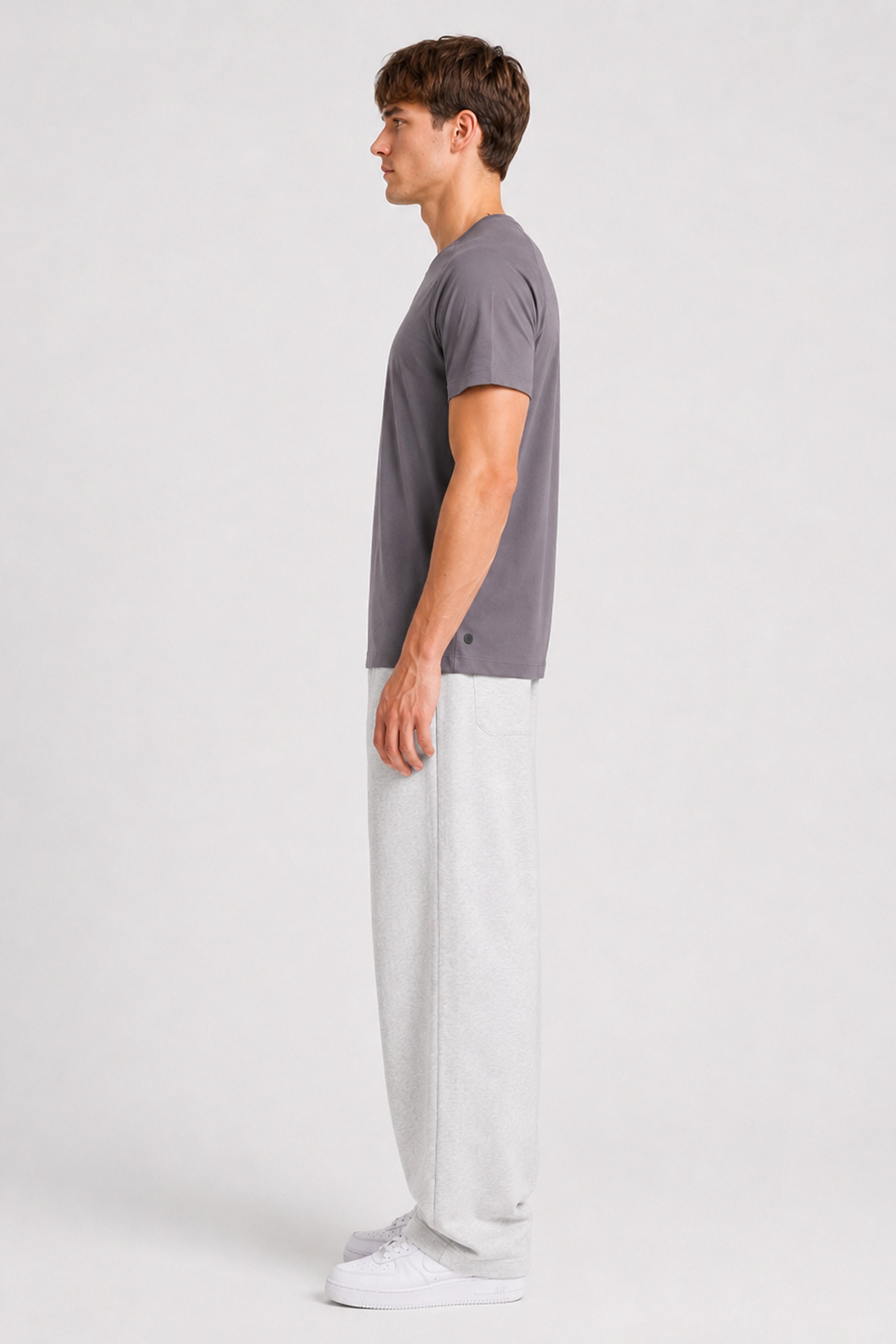 STRIDE Men’s Performance Sports Tee - Stone