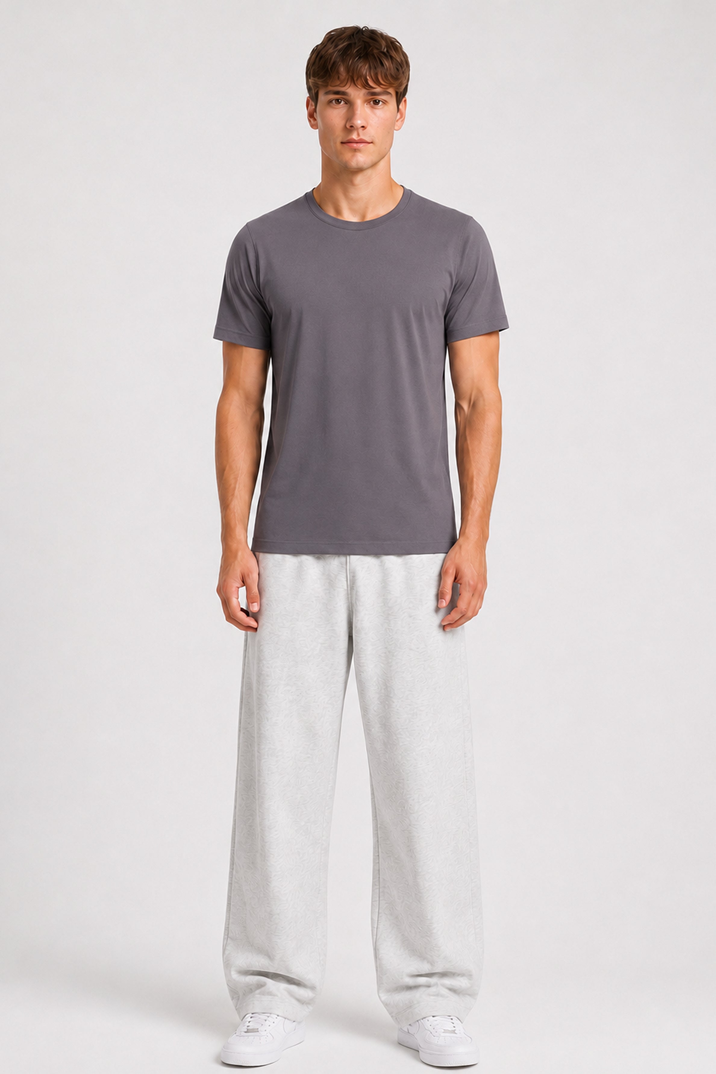 STRIDE Men’s Performance Sports Tee - Stone