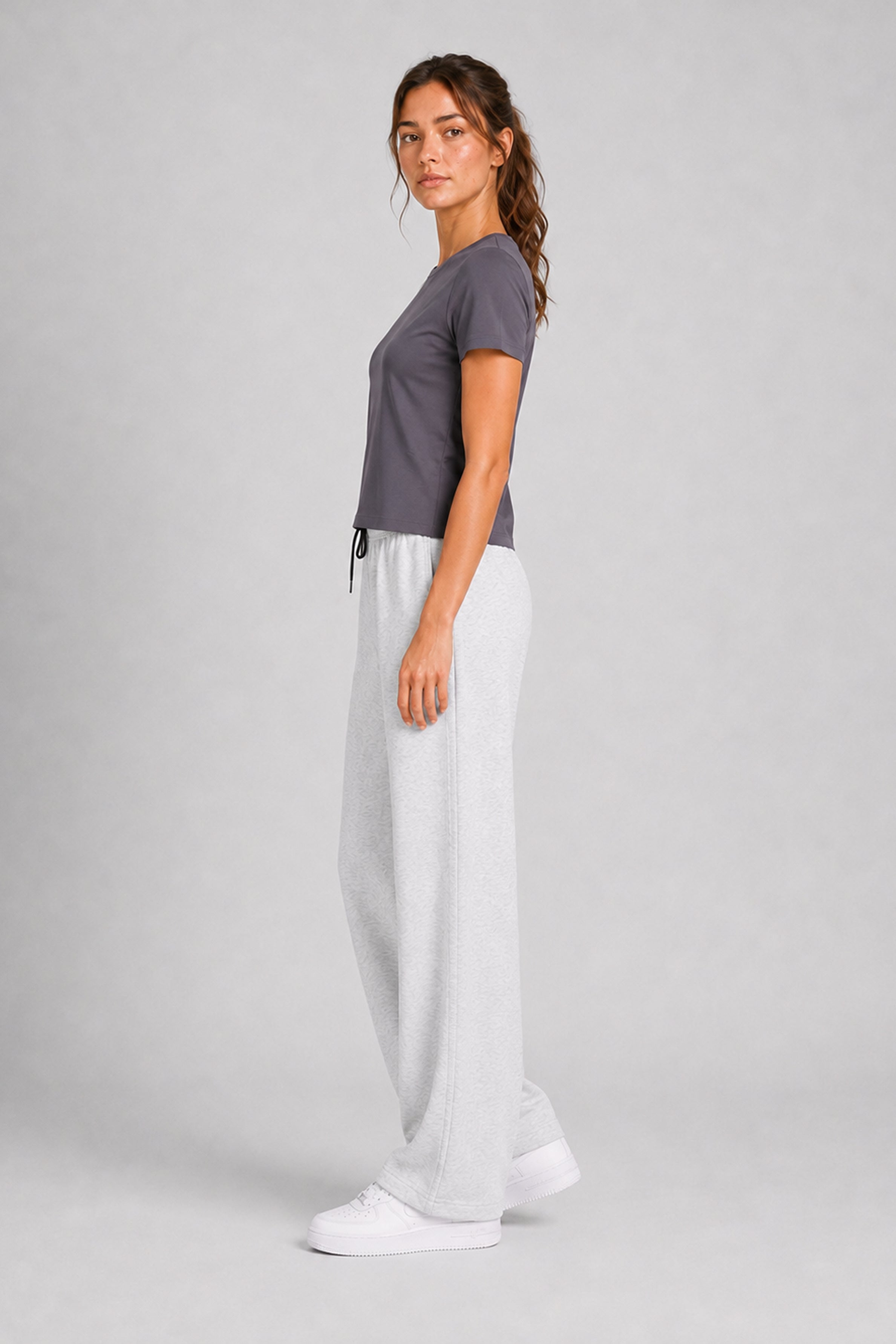 STRIDE Women's Performance Sports Tee - Stone
