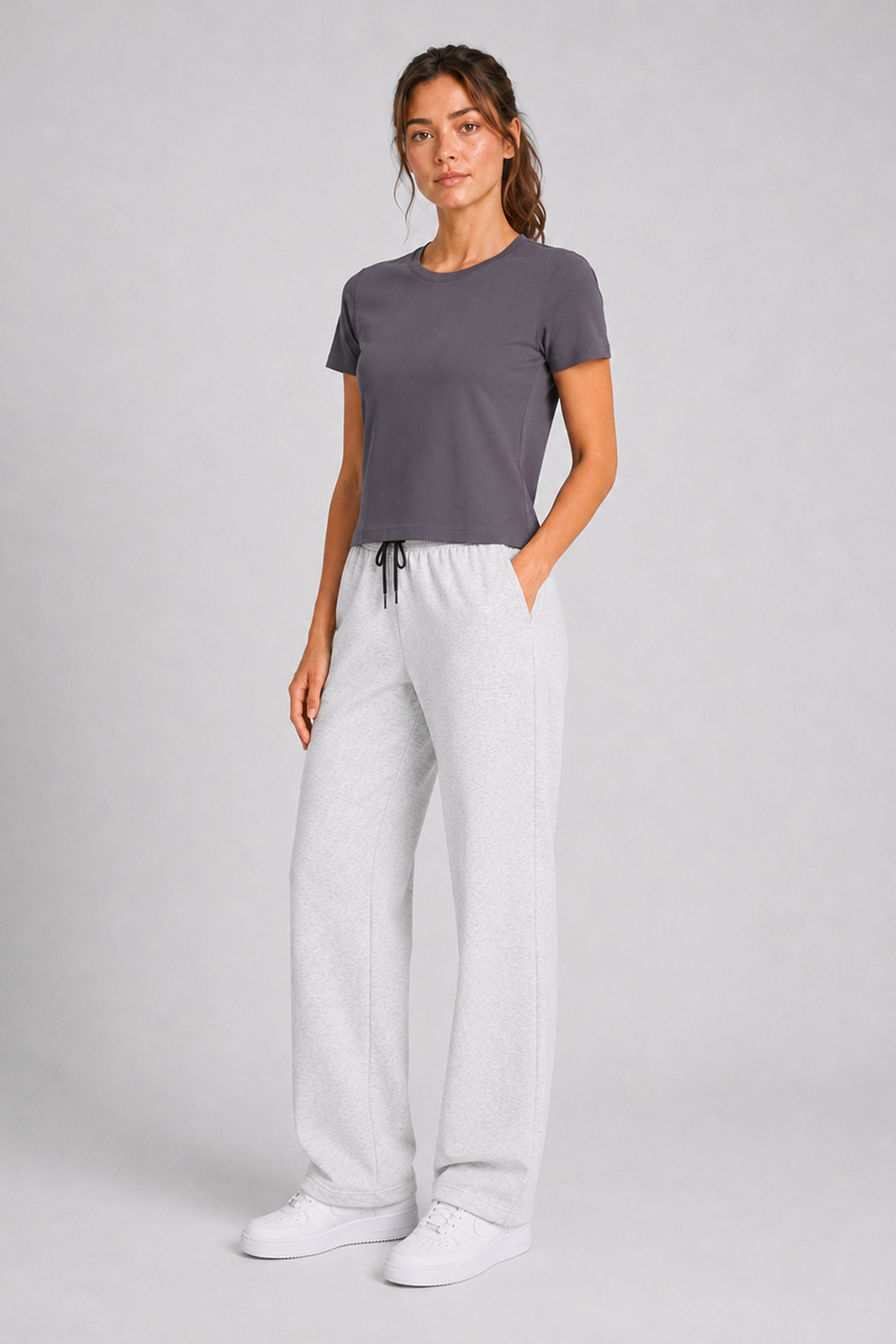 STRIDE Women's Performance Sports Tee - Stone