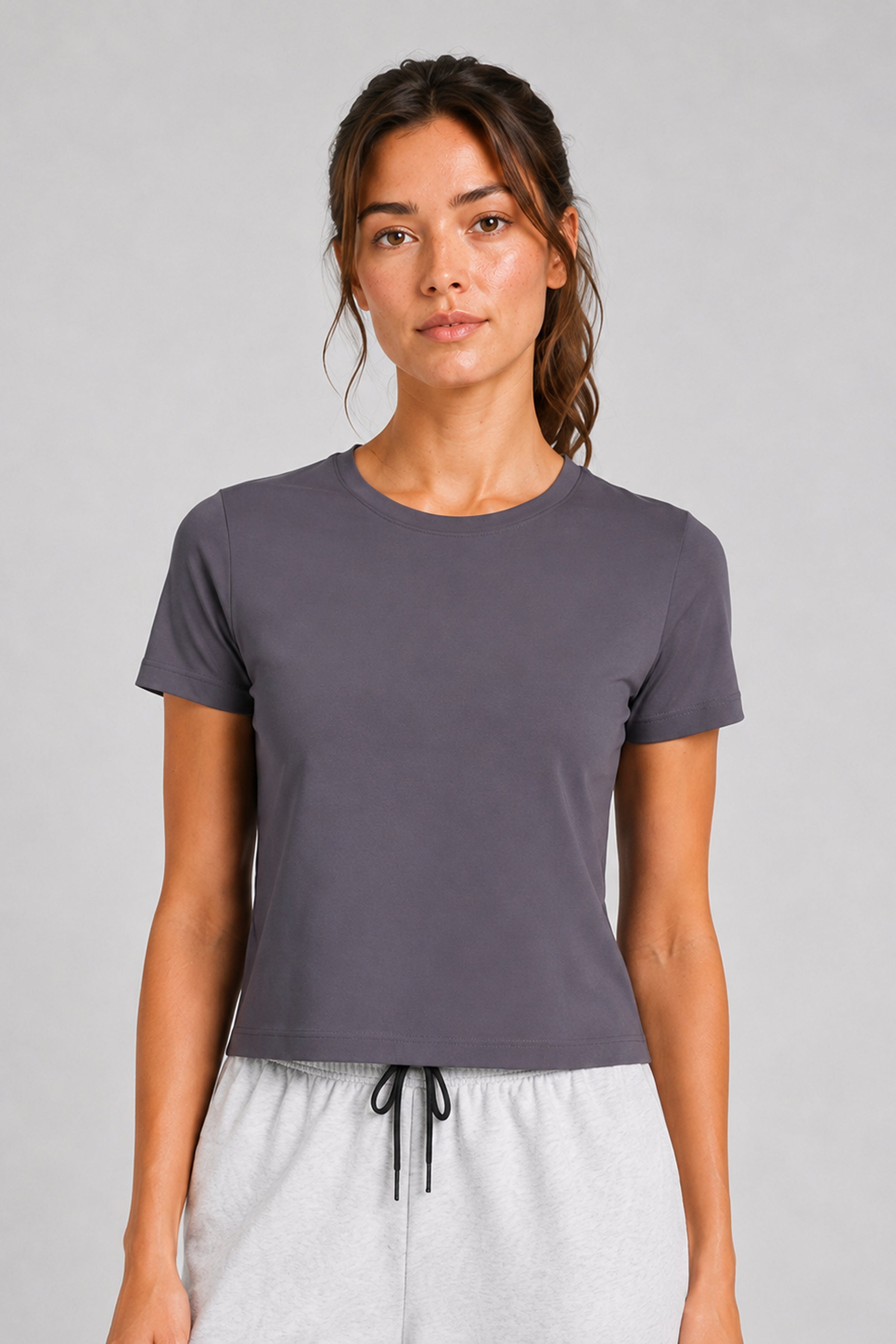 STRIDE Women's Performance Sports Tee - Stone