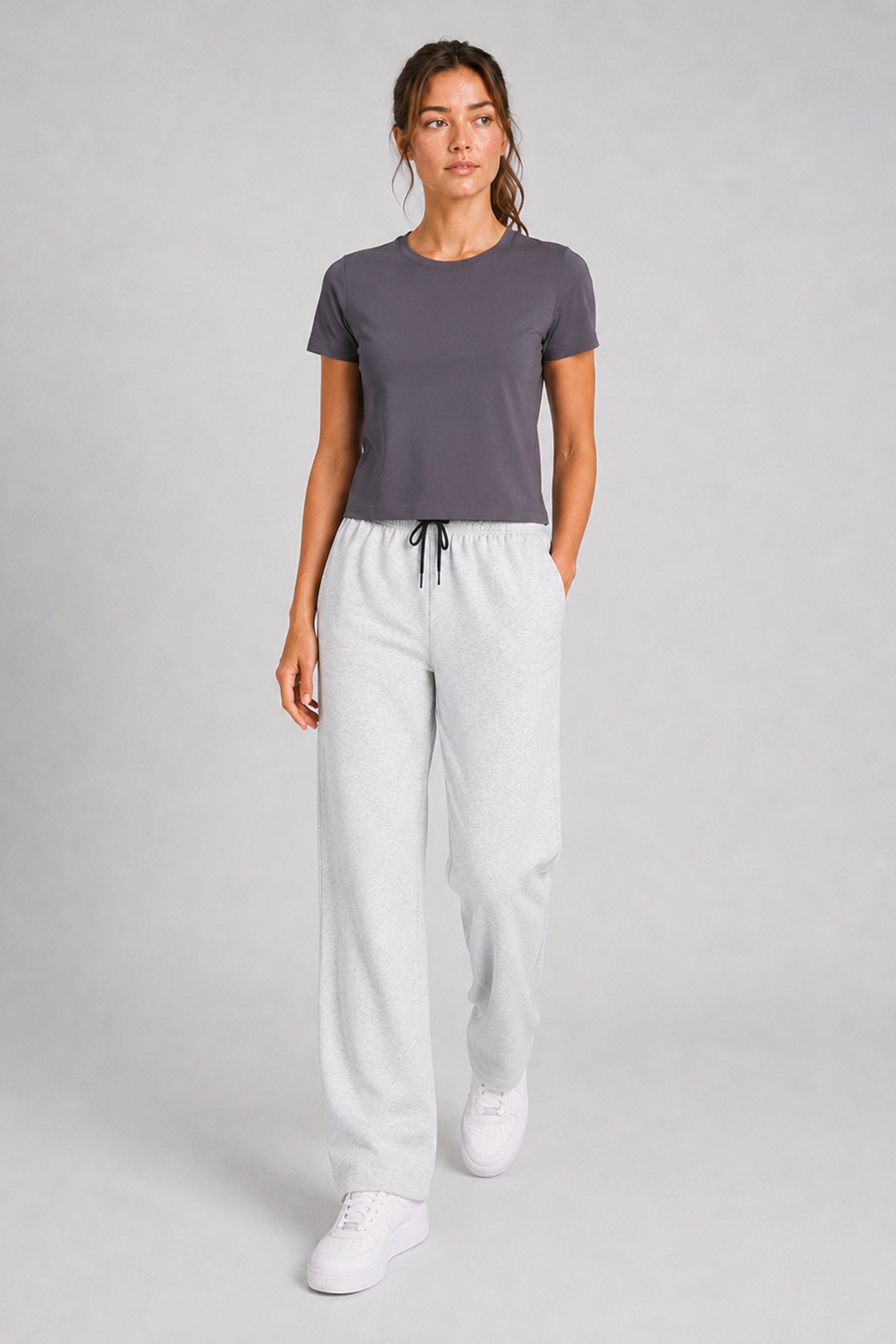 STRIDE Women's Performance Sports Tee - Stone