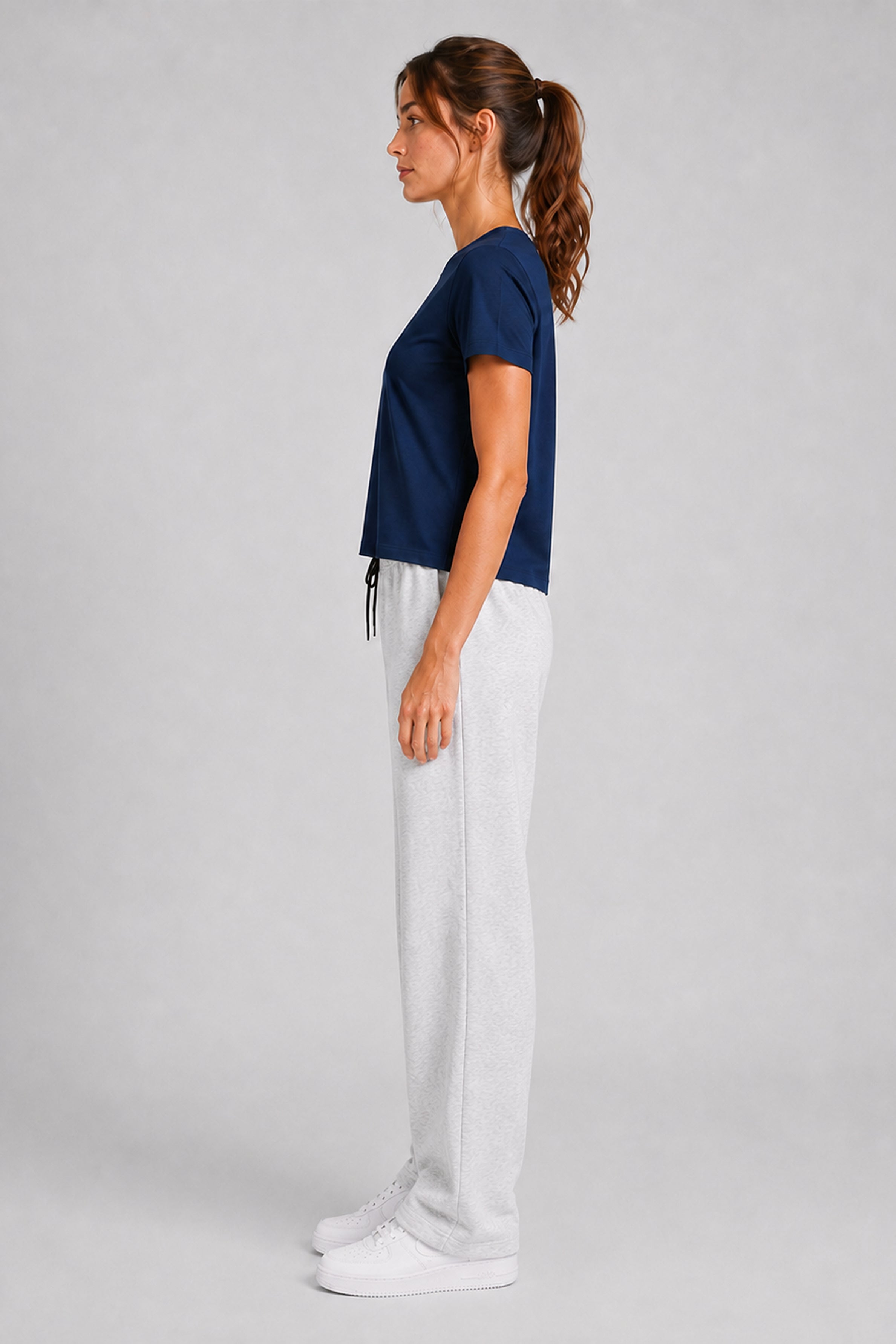 STRIDE Women's Performance Sports Tee - Navy