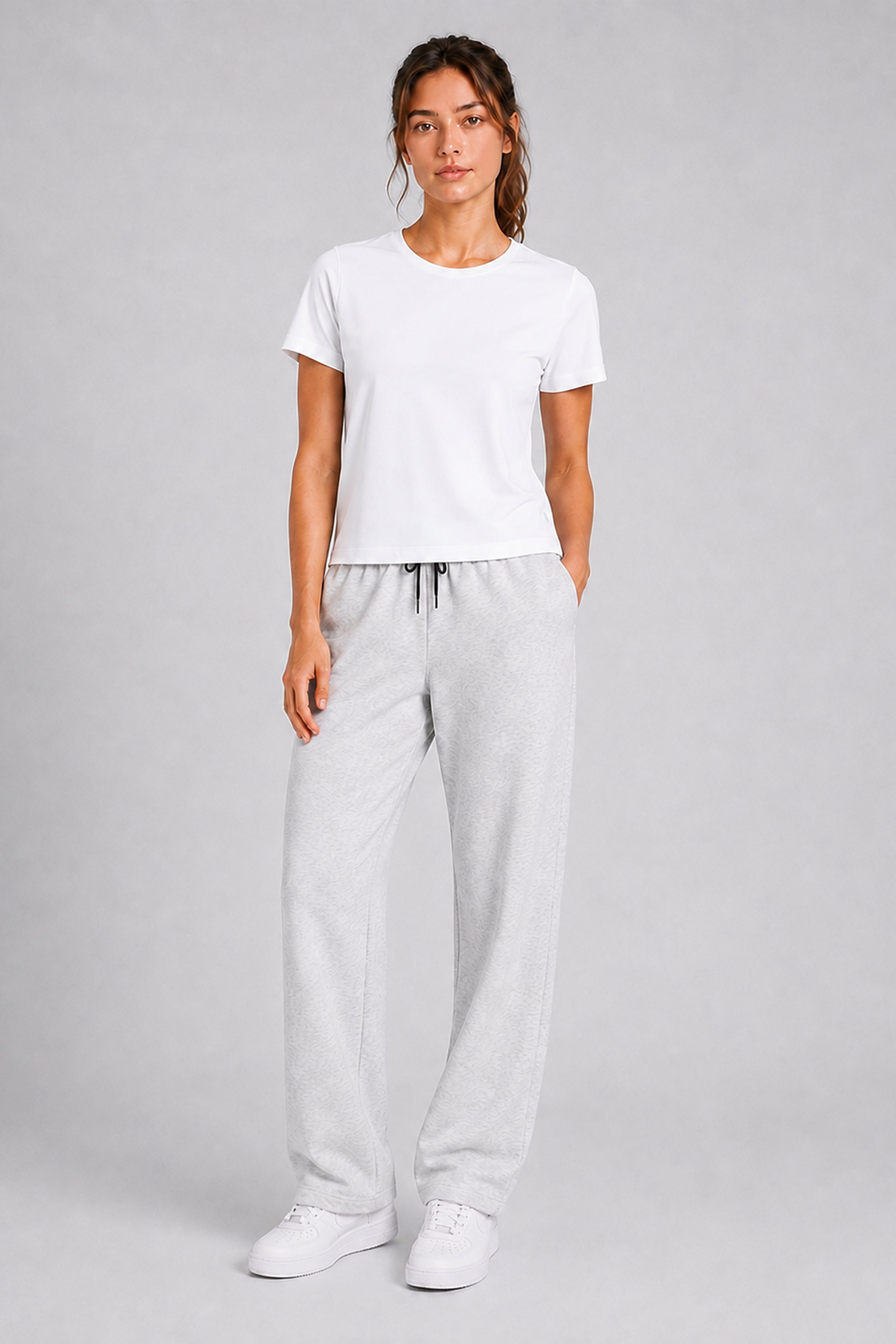 STRIDE Women's Performance Sports Tee - White
