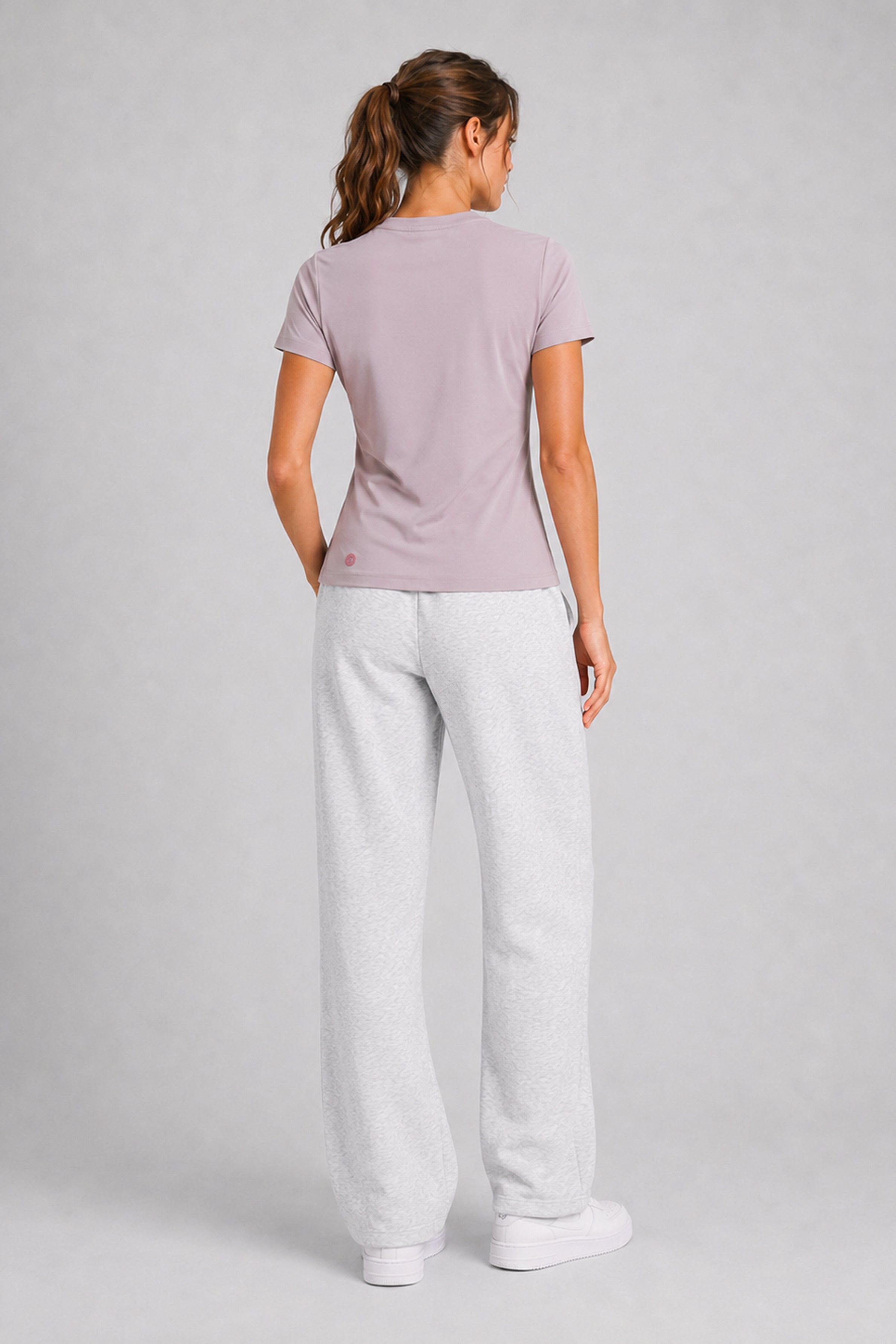 STRIDE Women's Performance Sports Tee - Taupe
