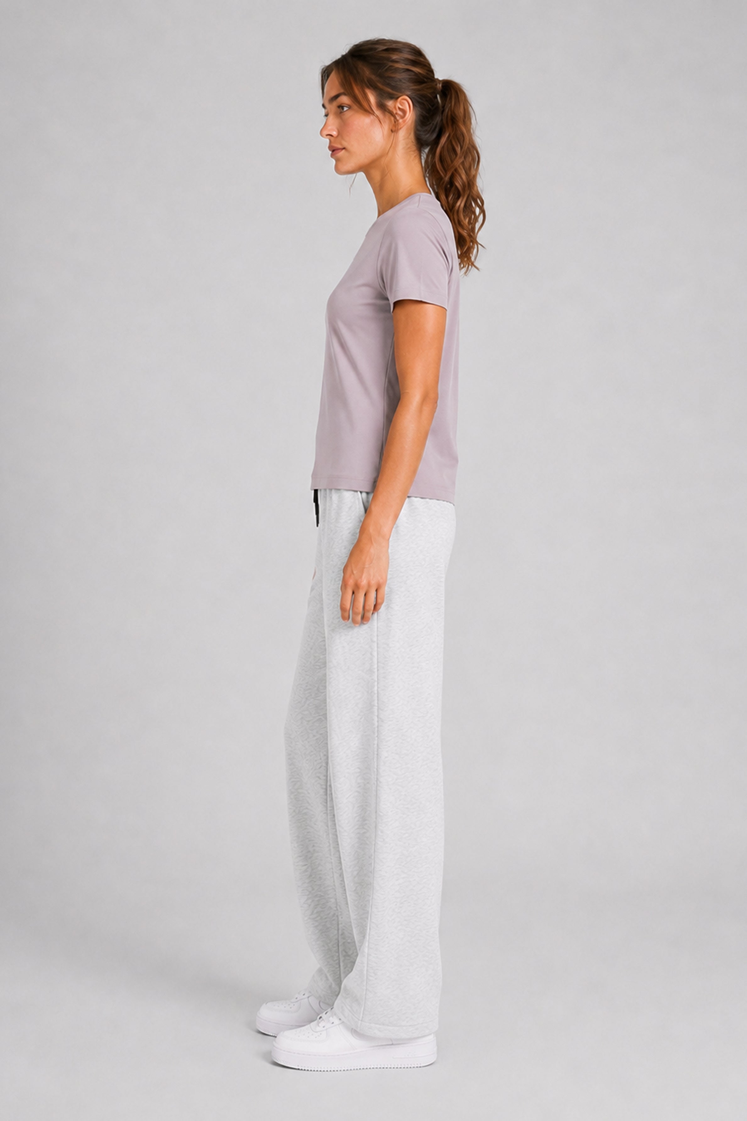 STRIDE Women's Performance Sports Tee - Taupe