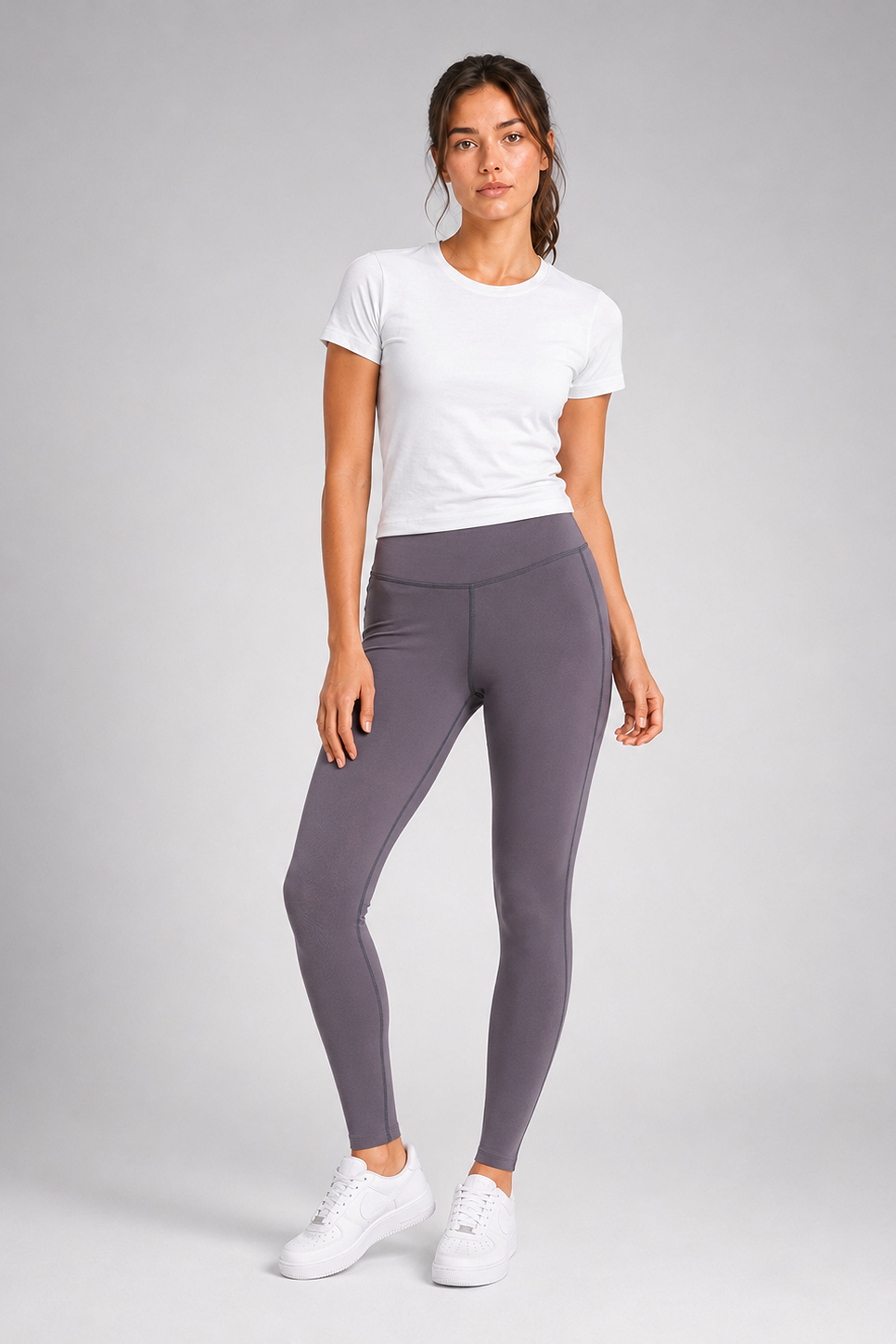 STRIDE Women's Performance Sports Legging - Stone