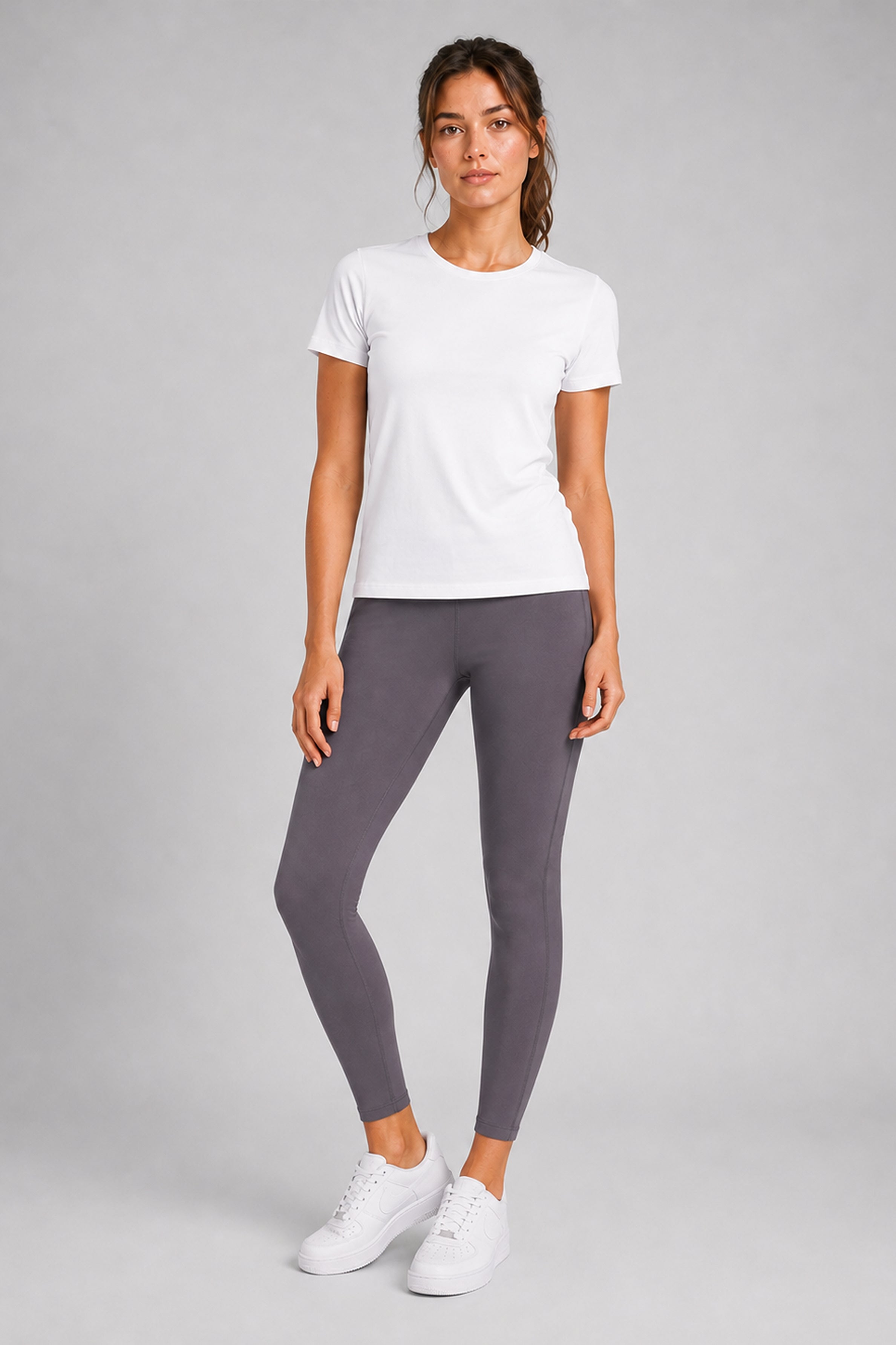 STRIDE Women's Performance Sports Legging - Stone