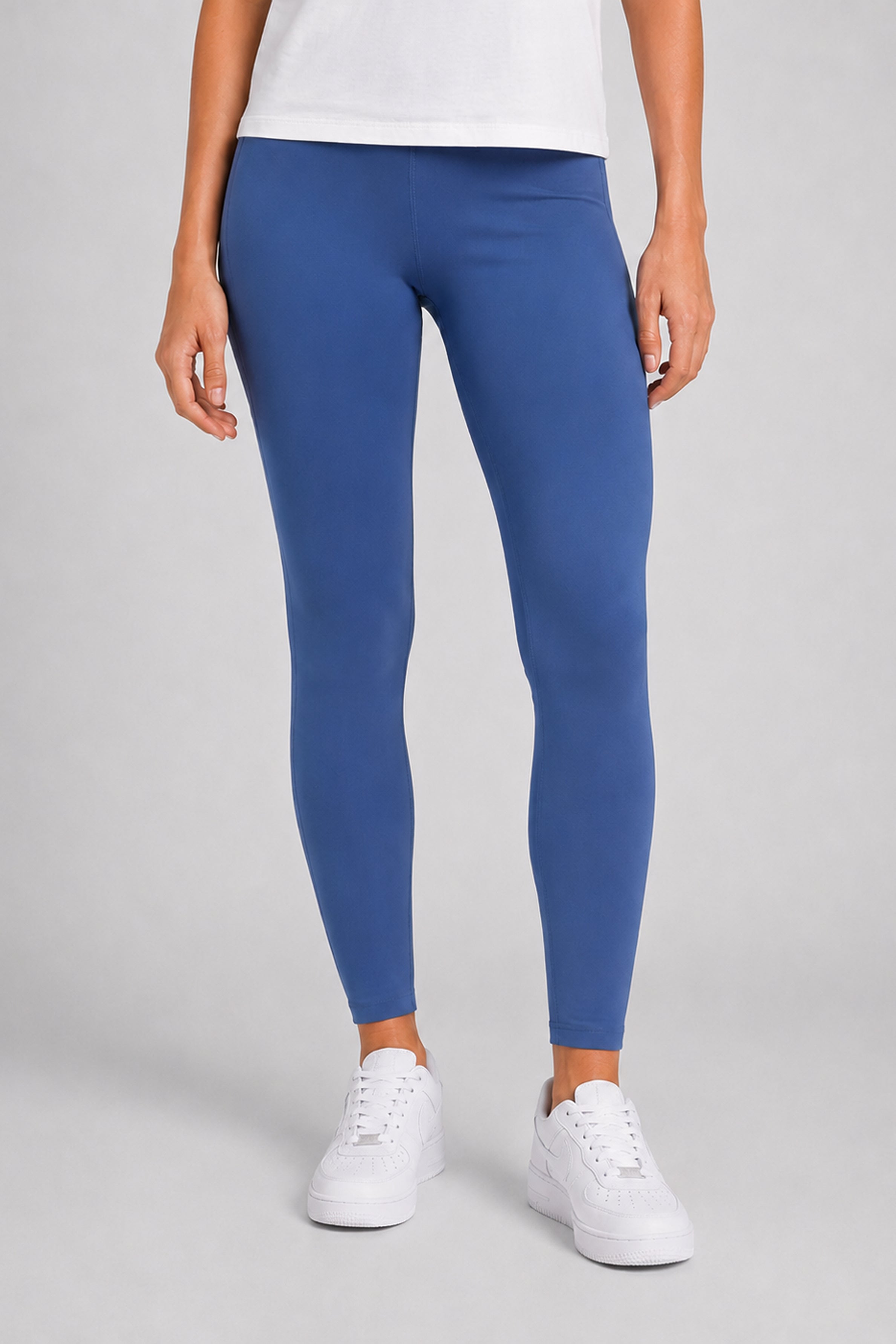 STRIDE Women's Performance Sports Legging - Diffused Blue