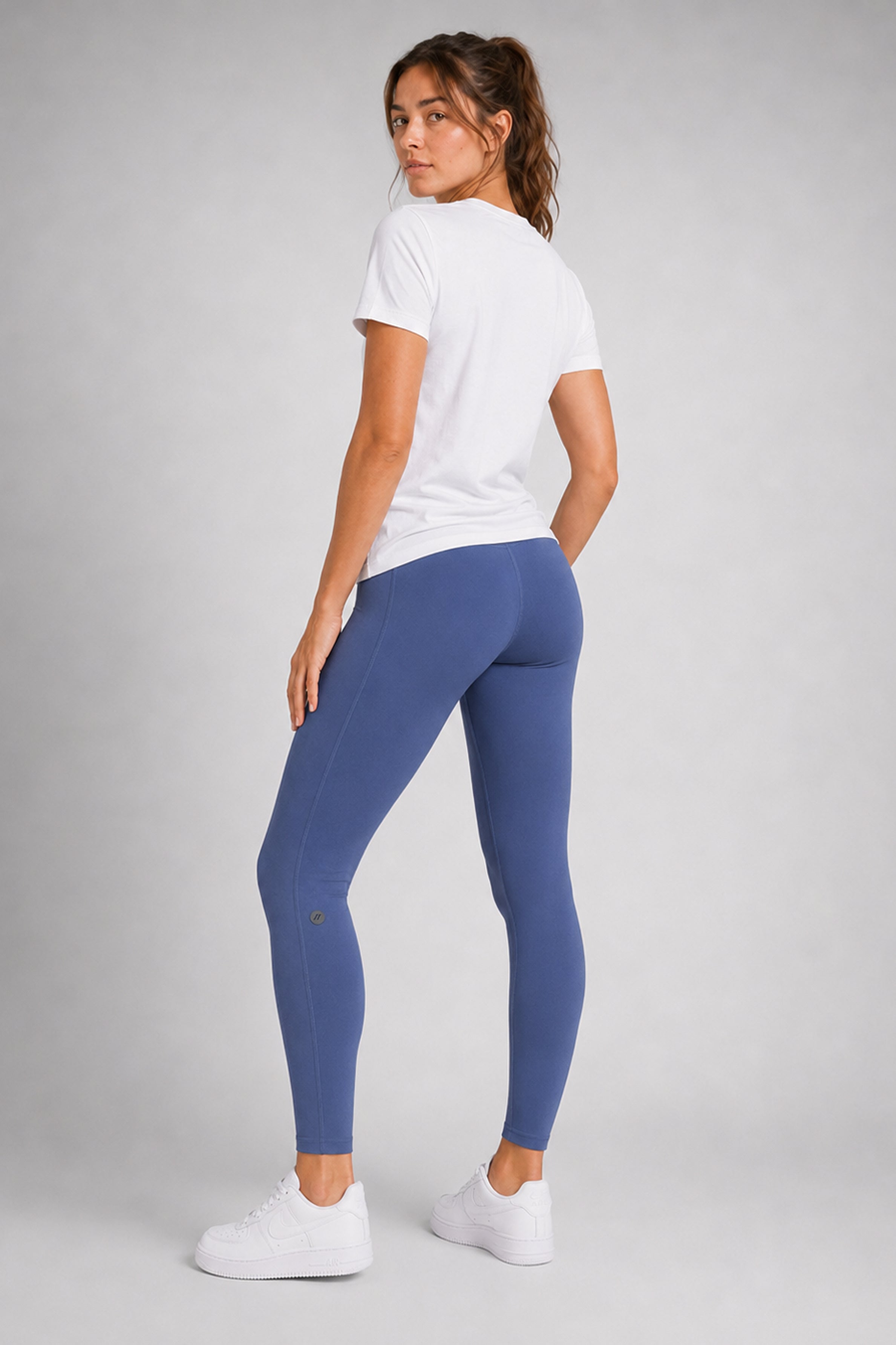 STRIDE Women's Performance Sports Legging - Diffused Blue