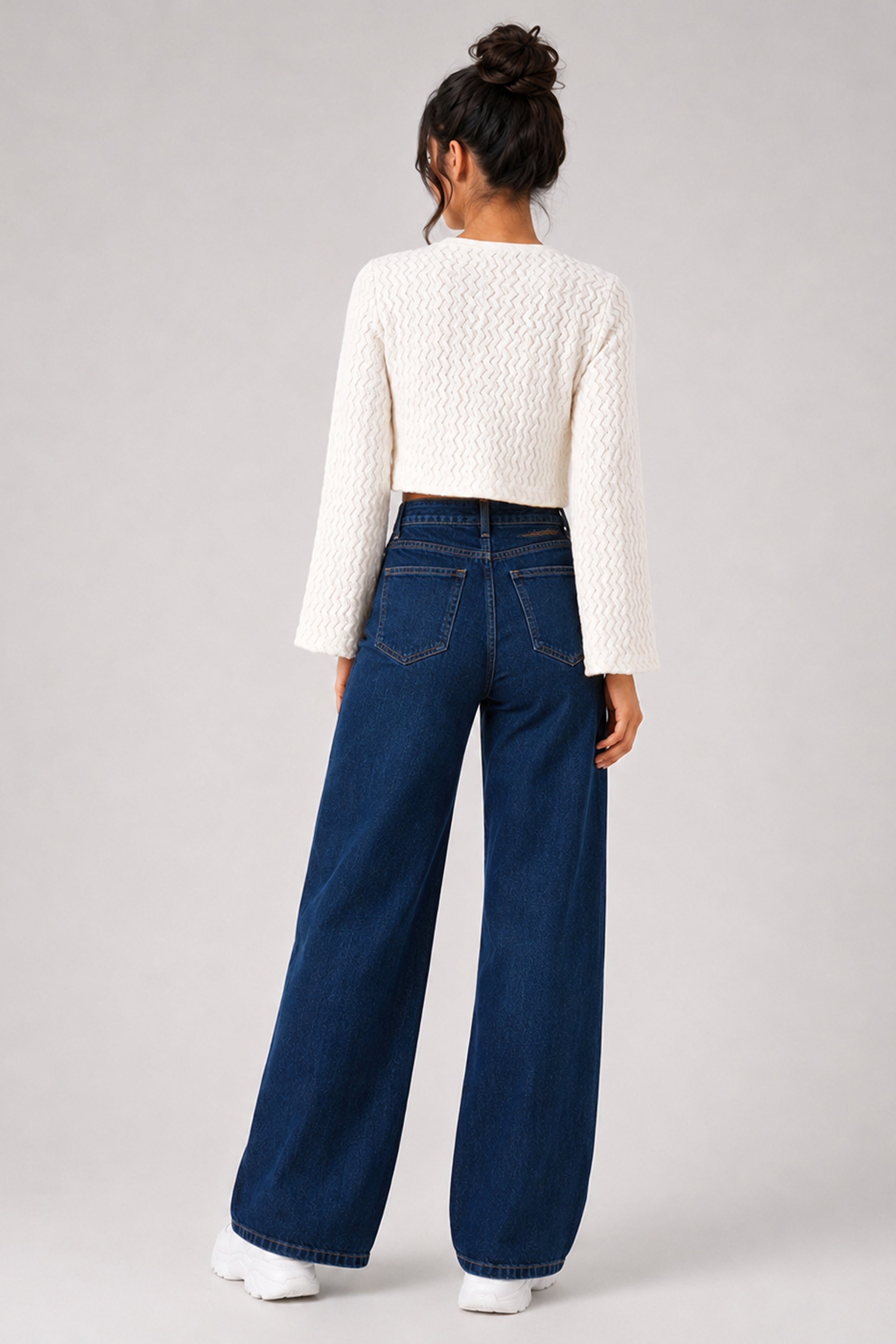 BASIC DROP MODANO Women's Casual Top - Off White
