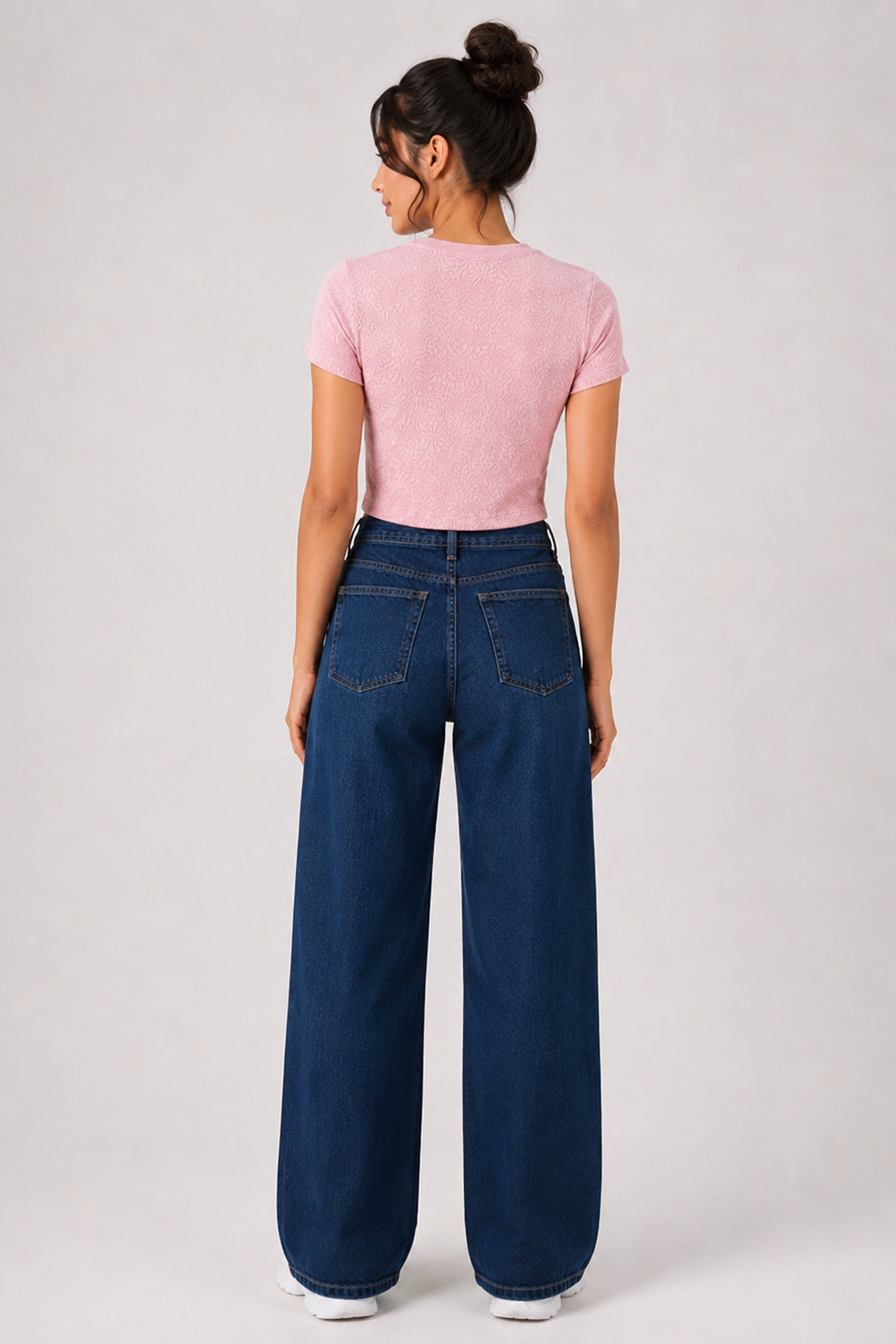 BASIC DROP MODANO Women's Casual Top - Pink