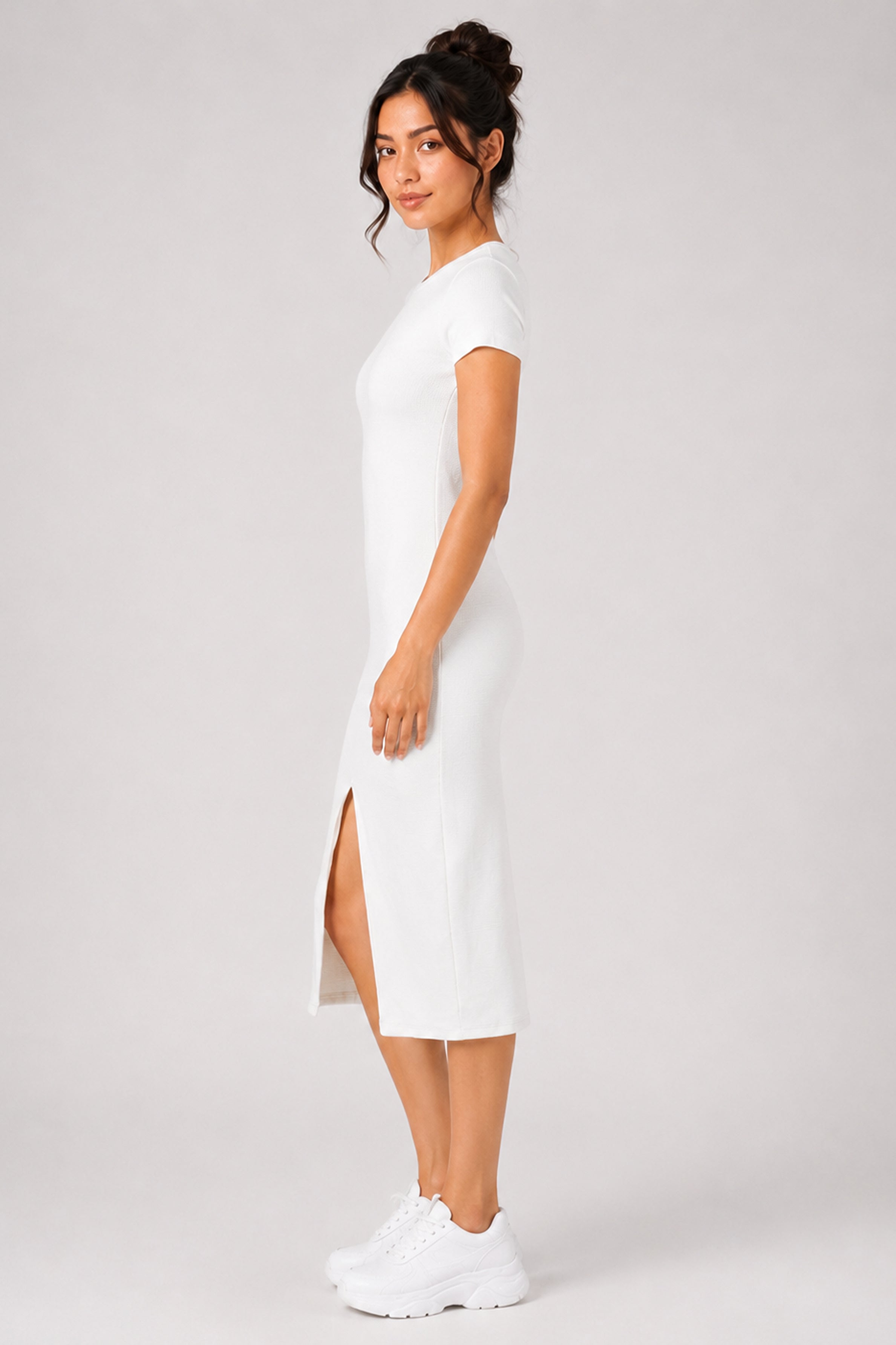 BASIC DROP MODANO Casual Dress - Off White