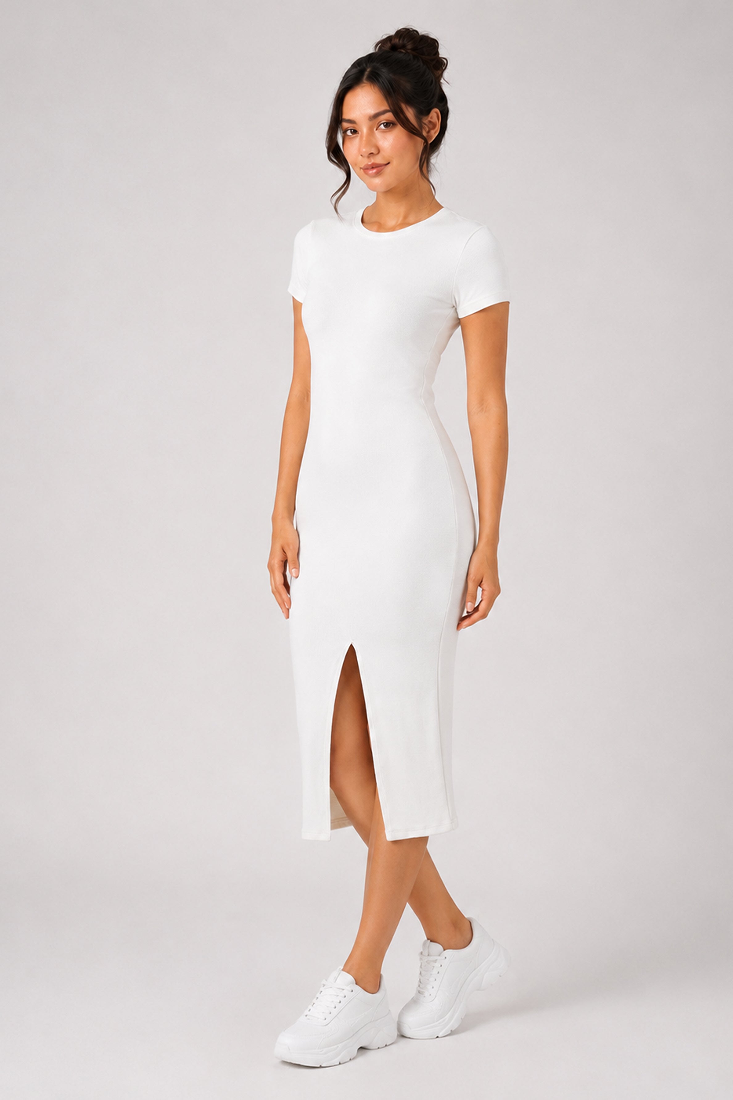 BASIC DROP MODANO Casual Dress - Off White