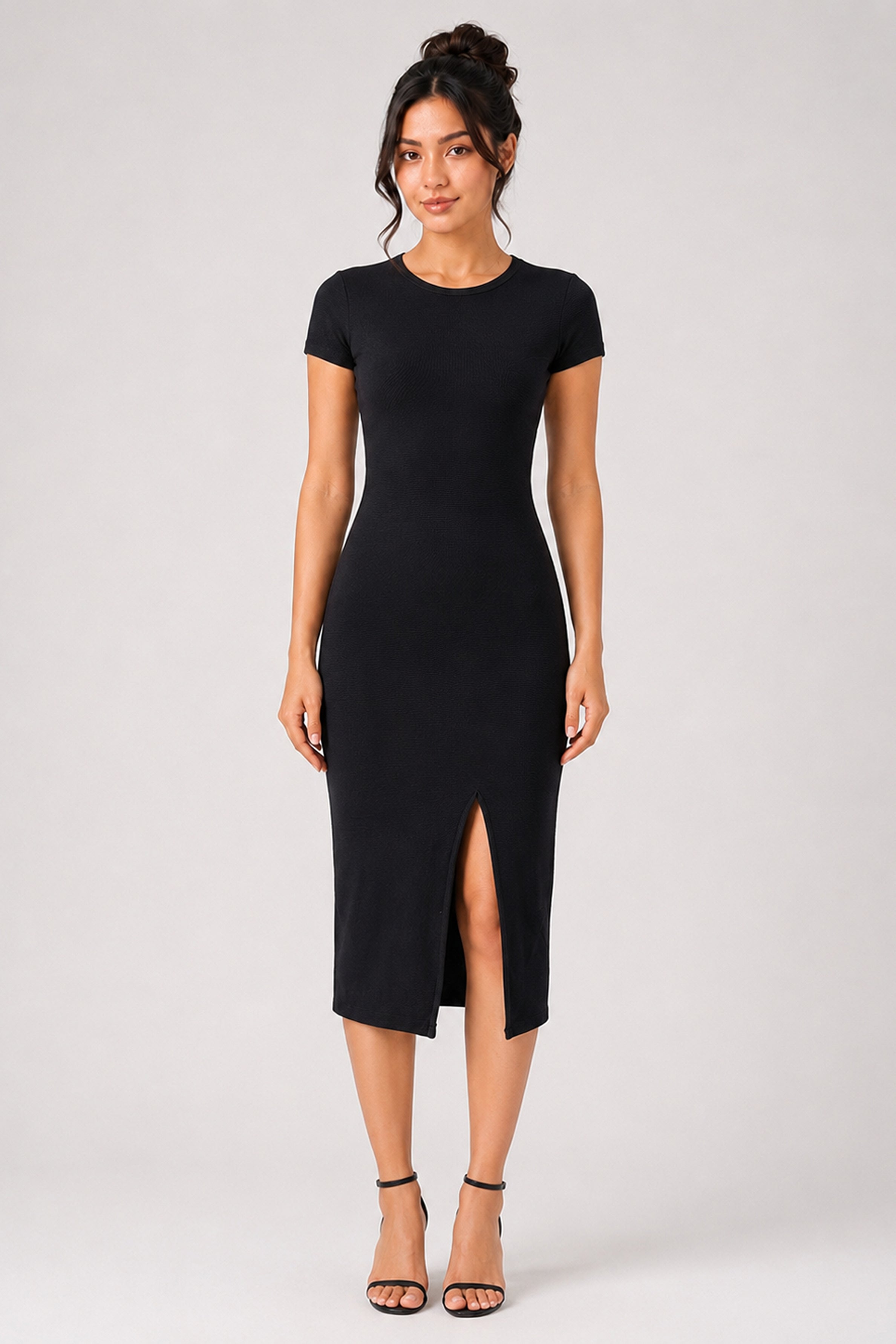 BASIC DROP MODANO Casual Dress - Jet Black