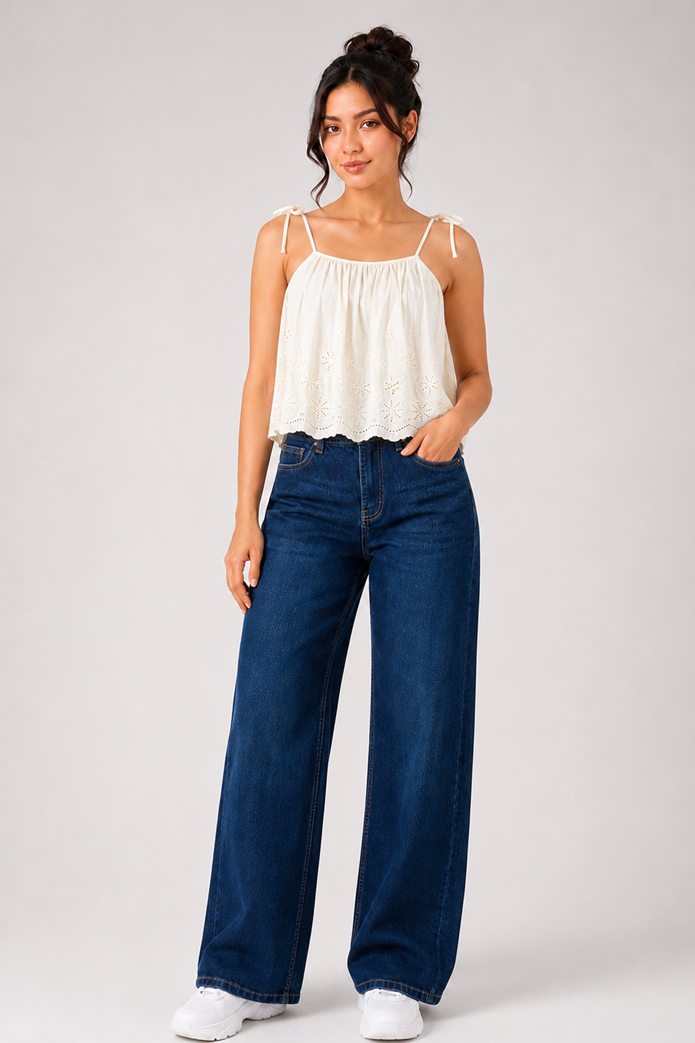 Lemon Capsule MODANO Casual Top - Beige
