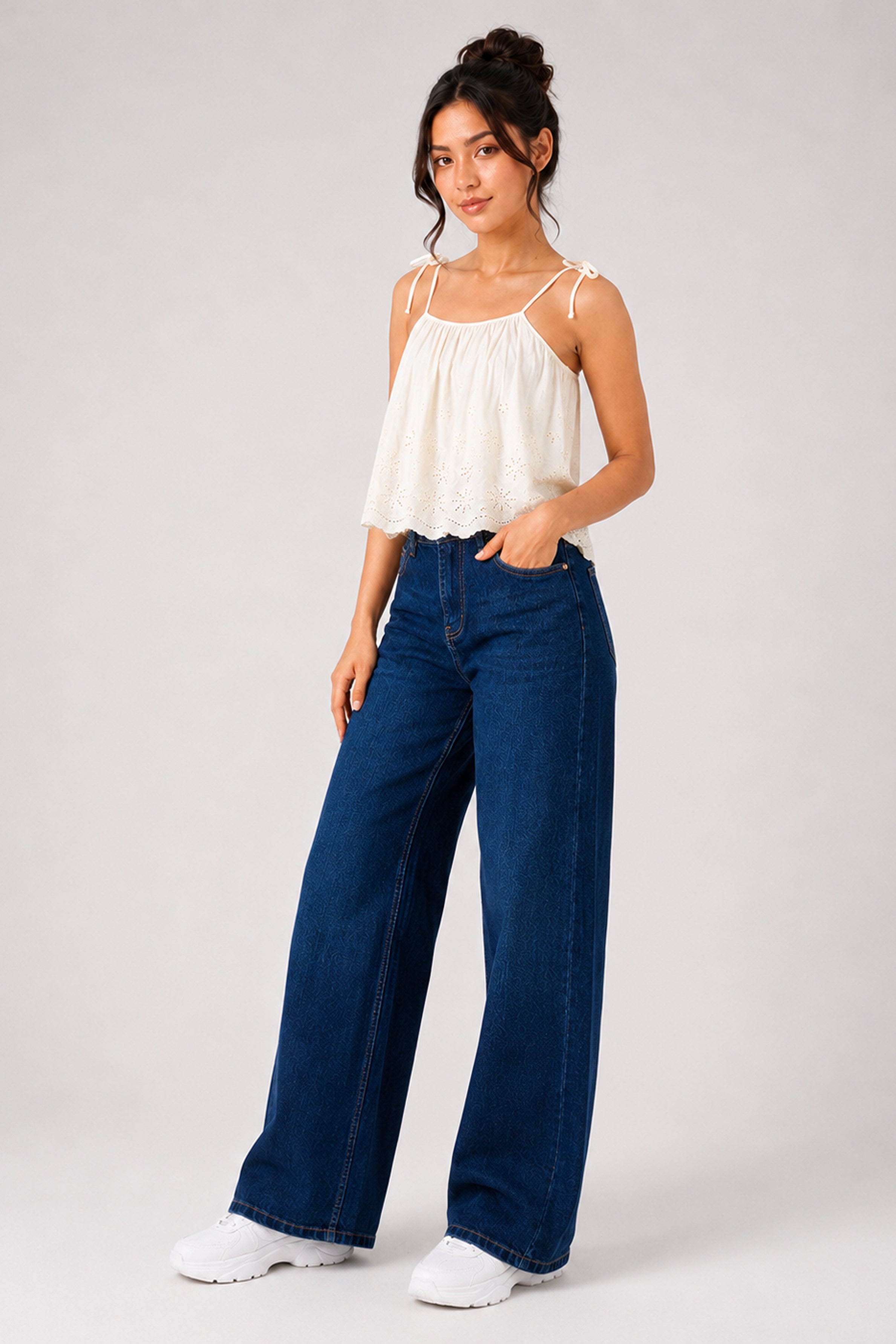Lemon Capsule MODANO Casual Top - Beige