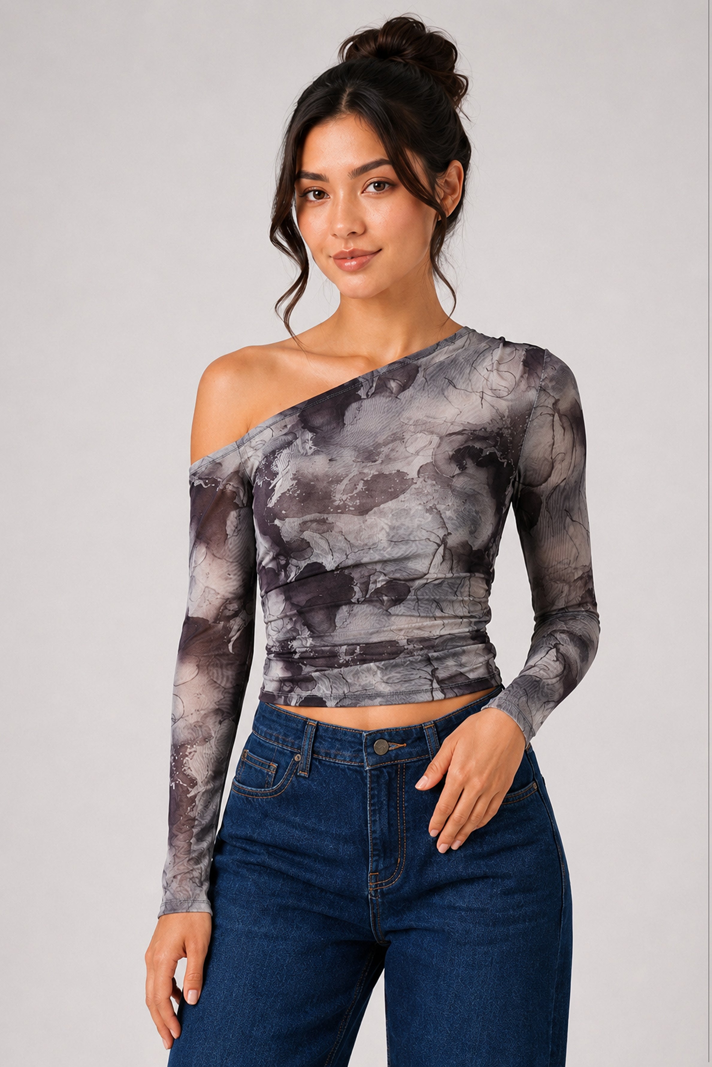 BASIC DROP MODANO Women's Casual Top - Green