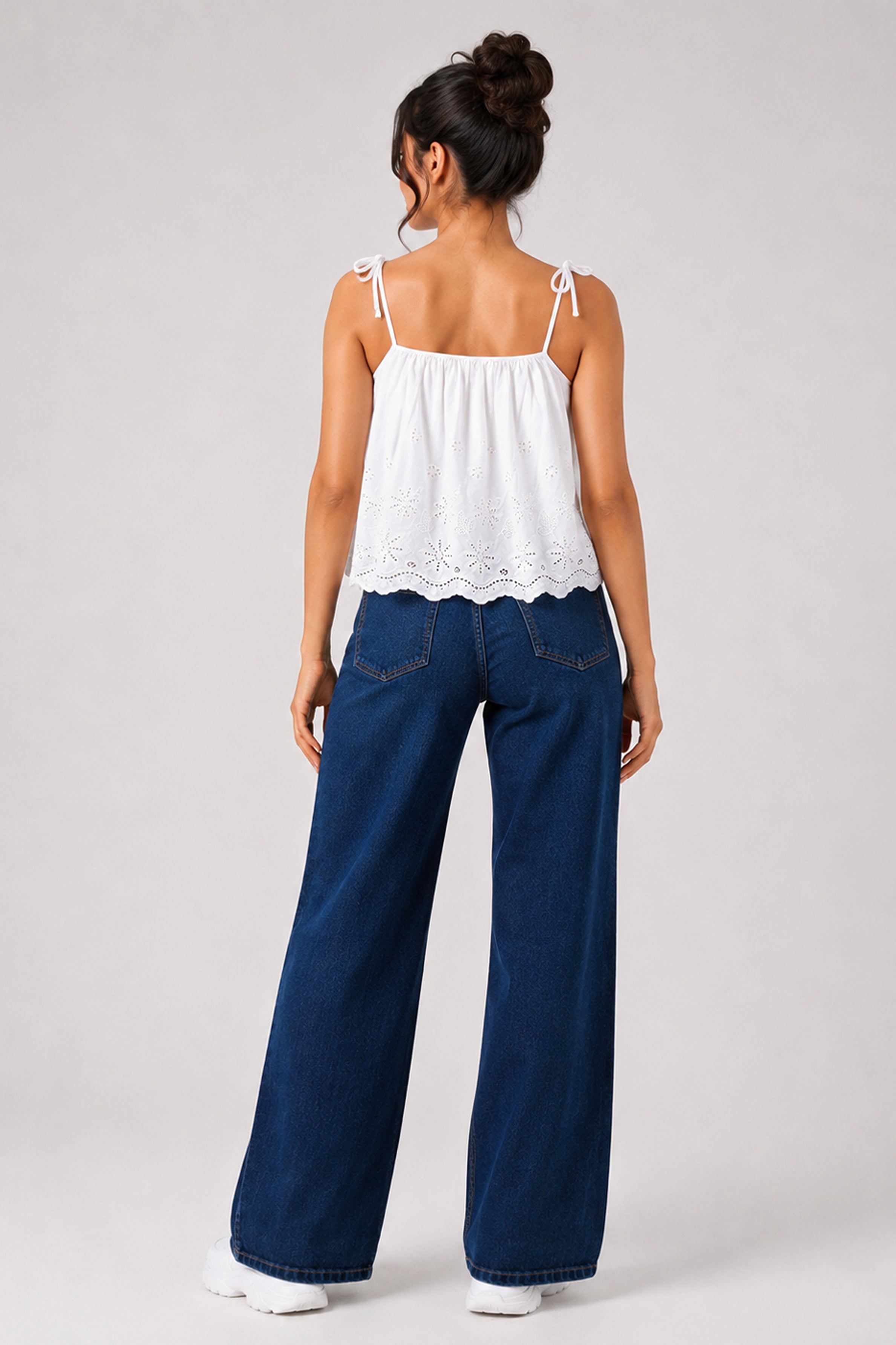 Lemon Capsule MODANO Casual Top - White