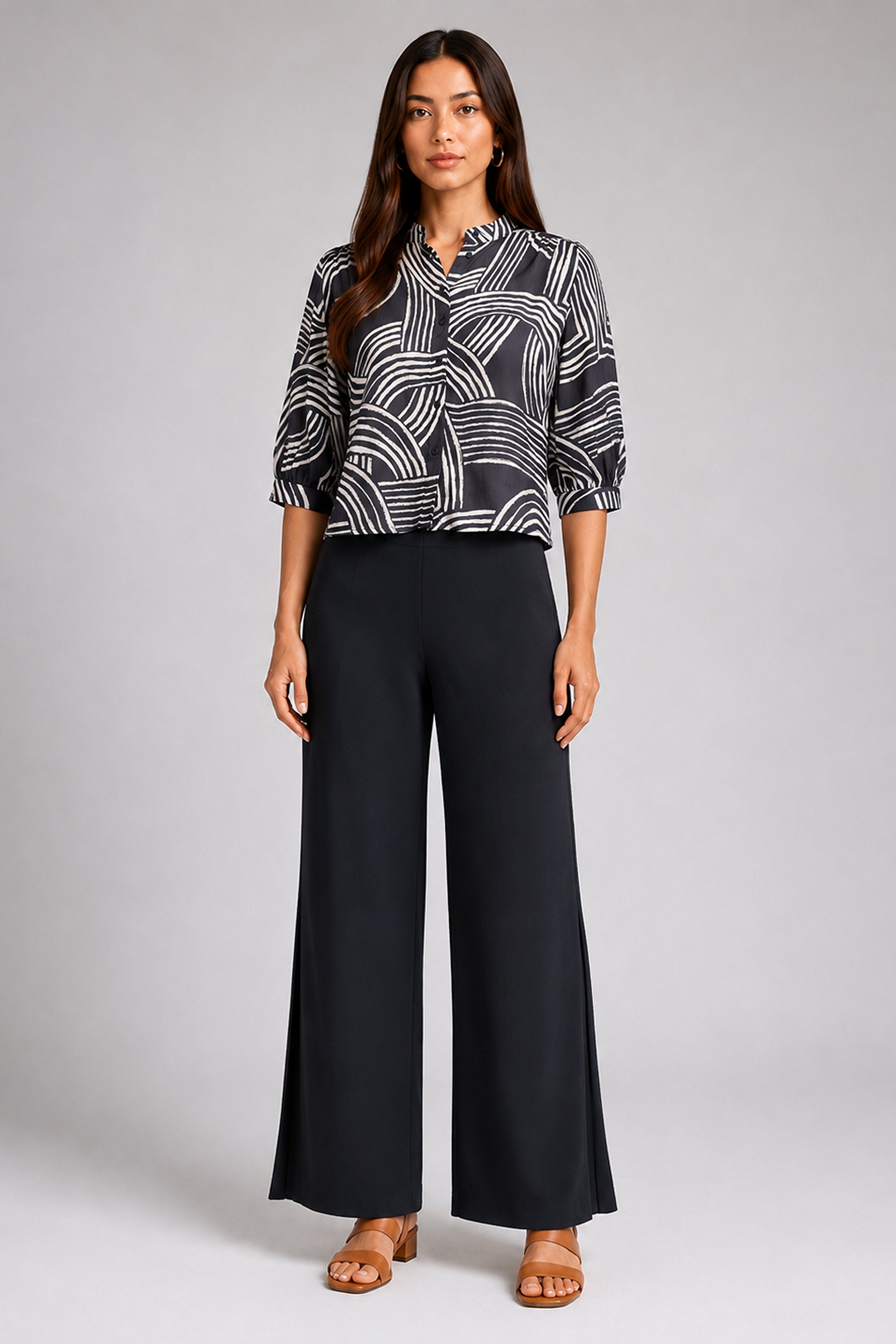 Envogue Formal Blouse - Black