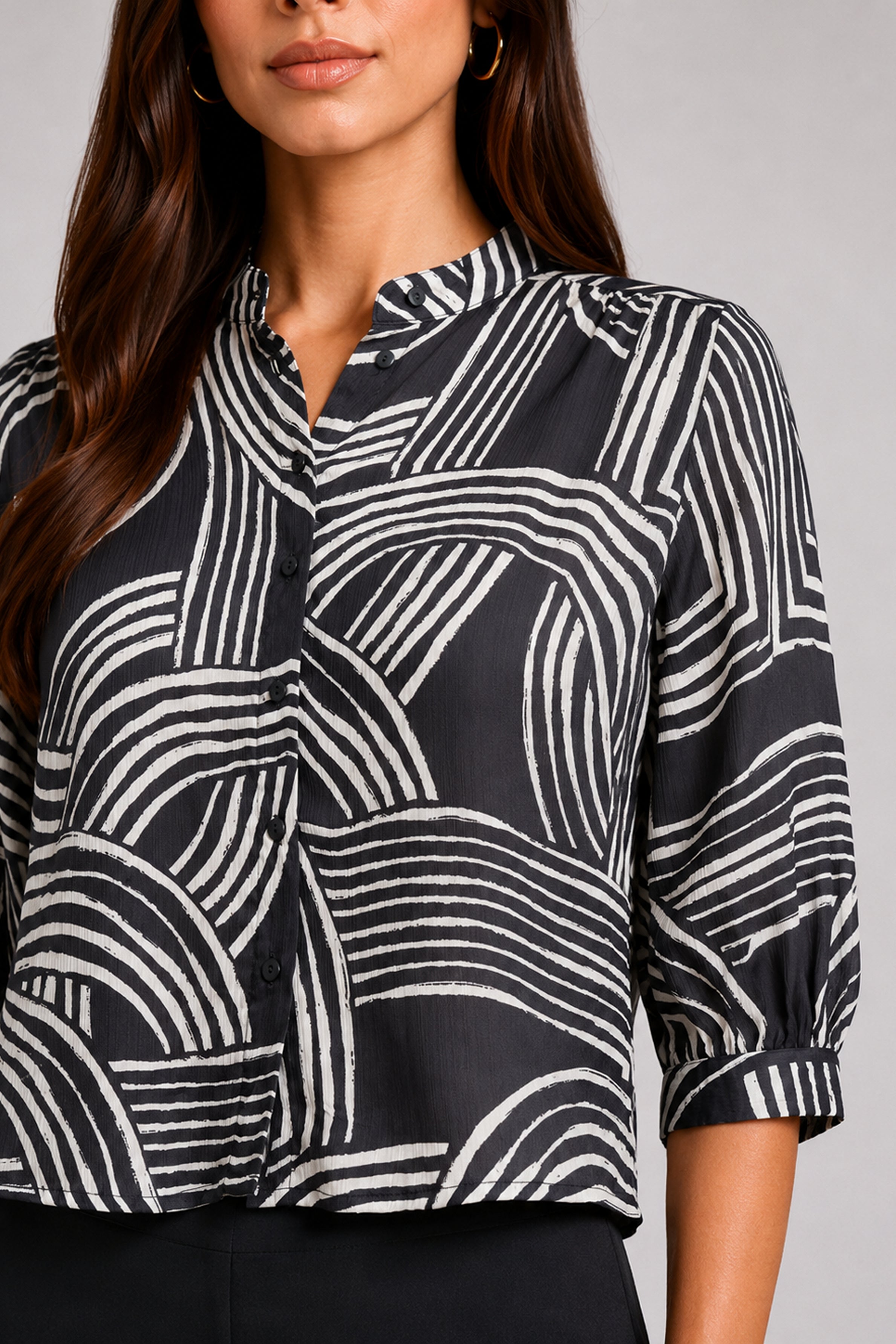 Envogue Formal Blouse - Black