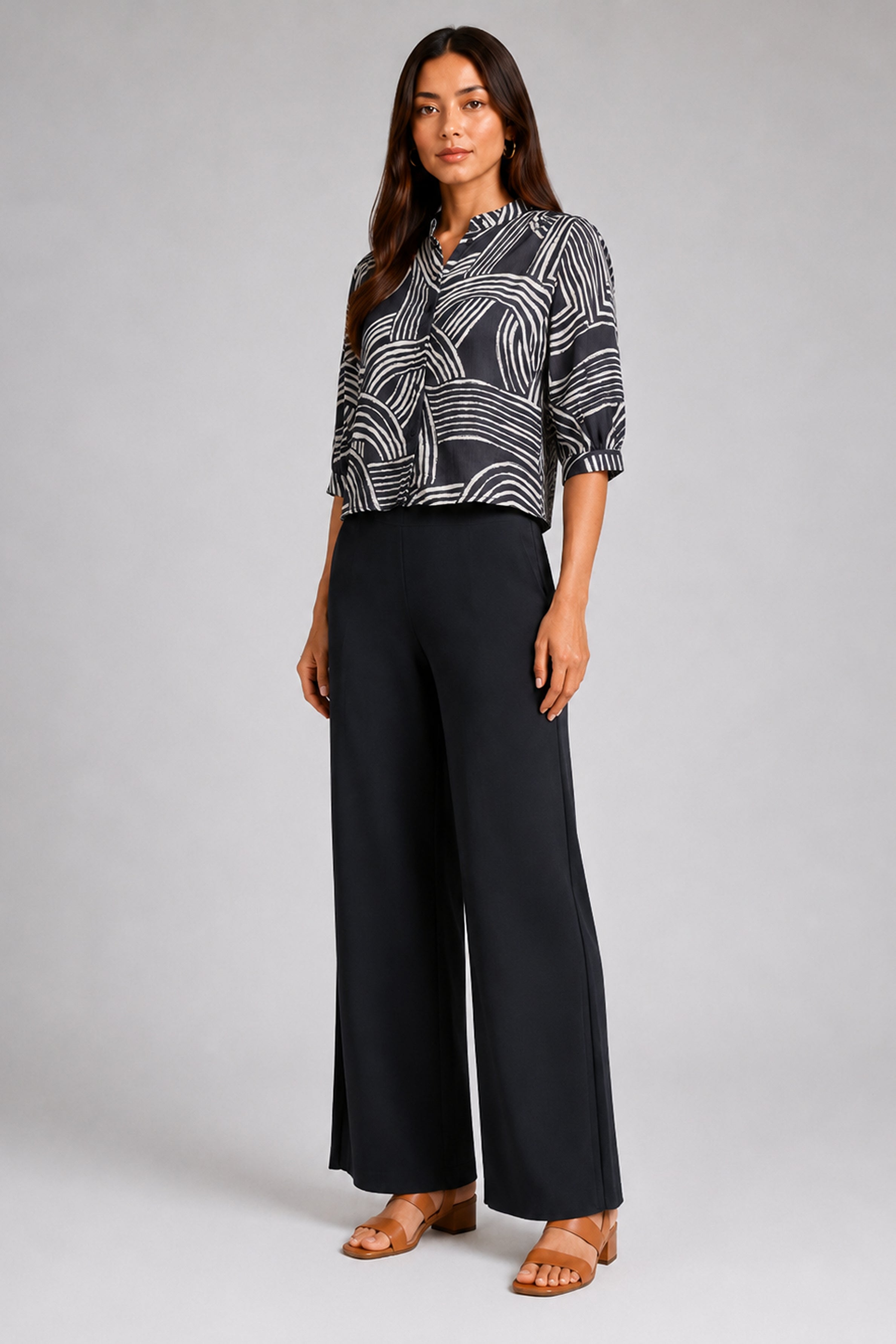 Envogue Formal Blouse - Black