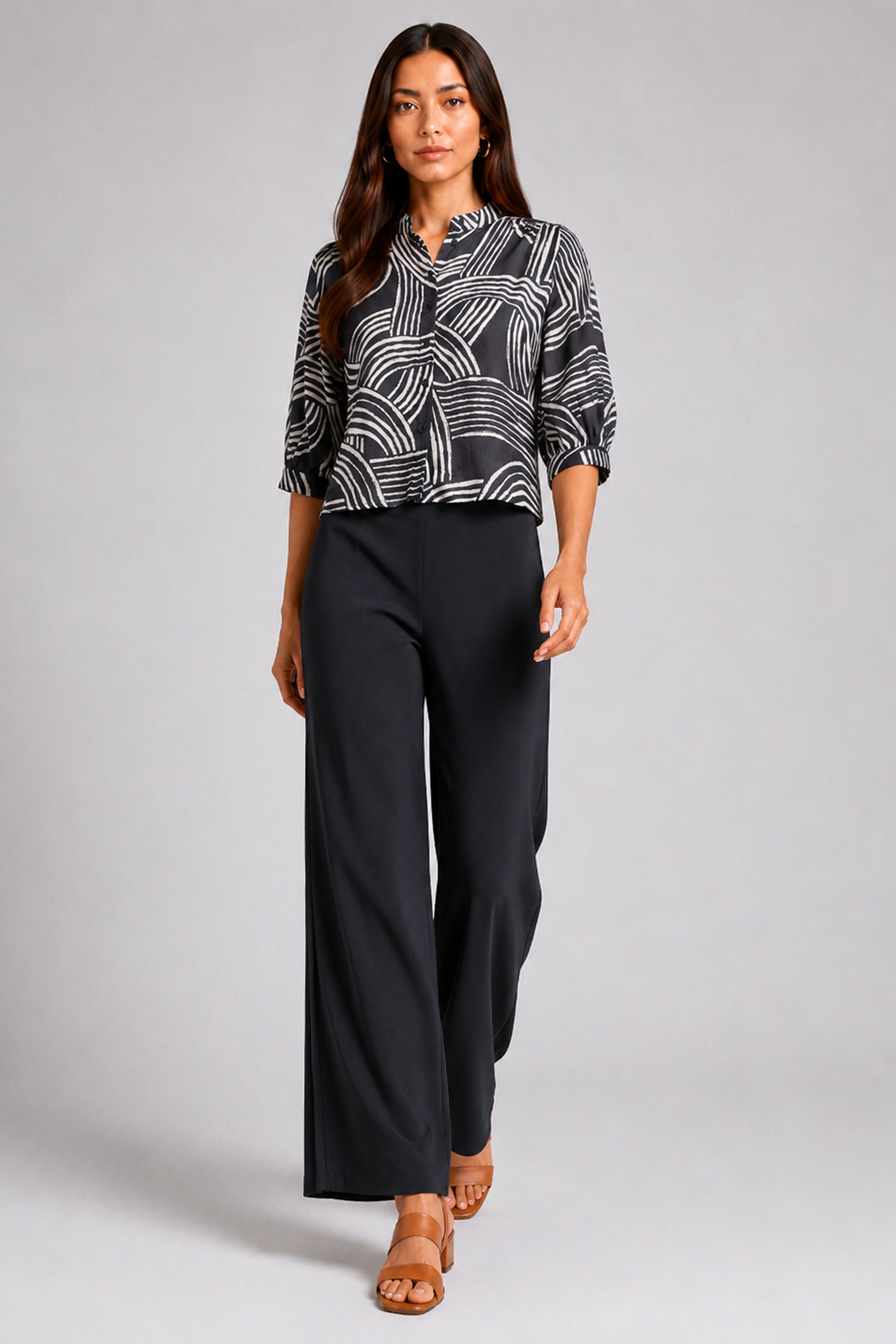 Envogue Formal Blouse - Black