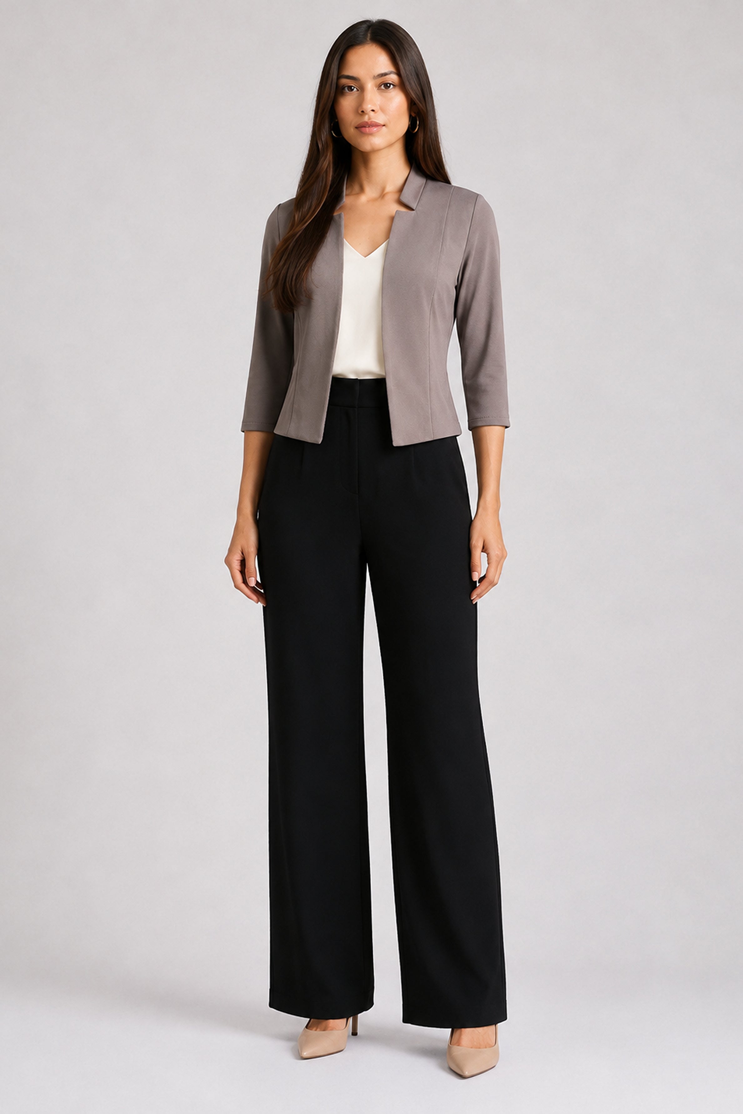 Envogue Formal Jacket - Beige