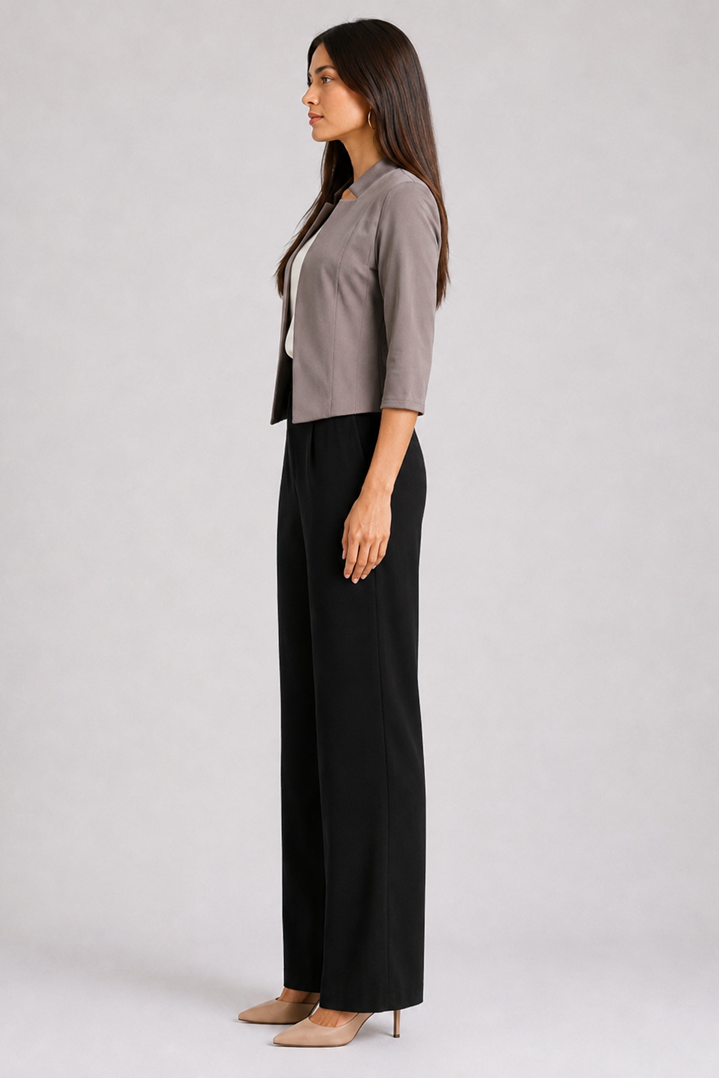 Envogue Formal Jacket - Beige