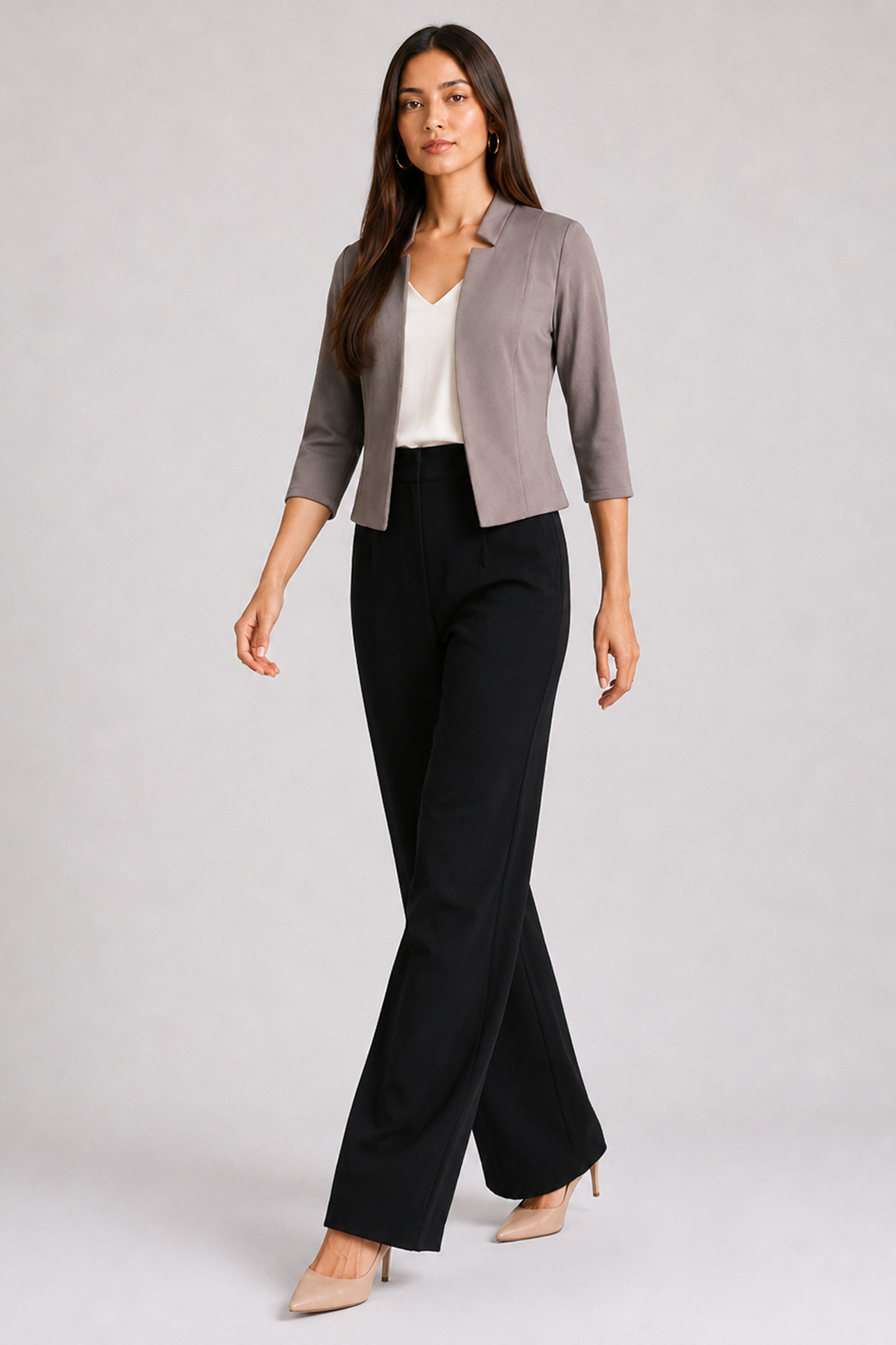 Envogue Formal Jacket - Beige