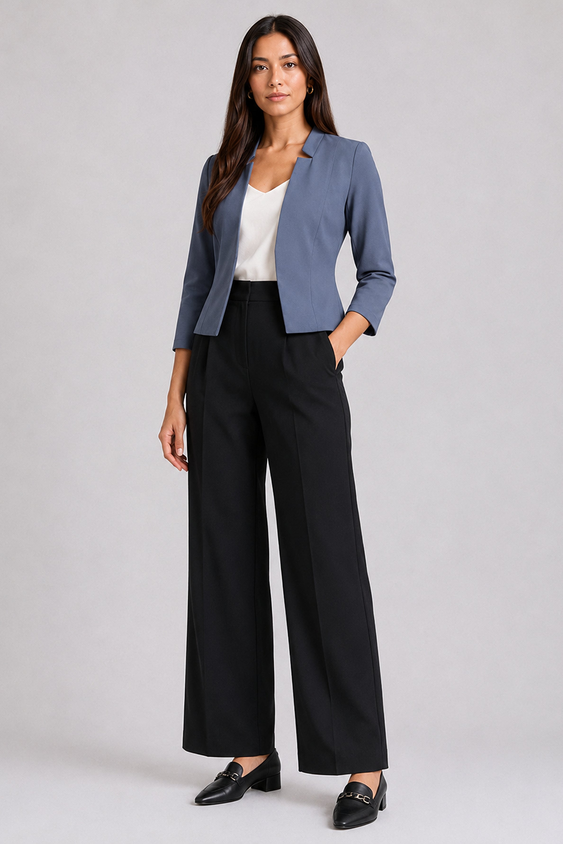 Envogue Formal Jacket - Gray