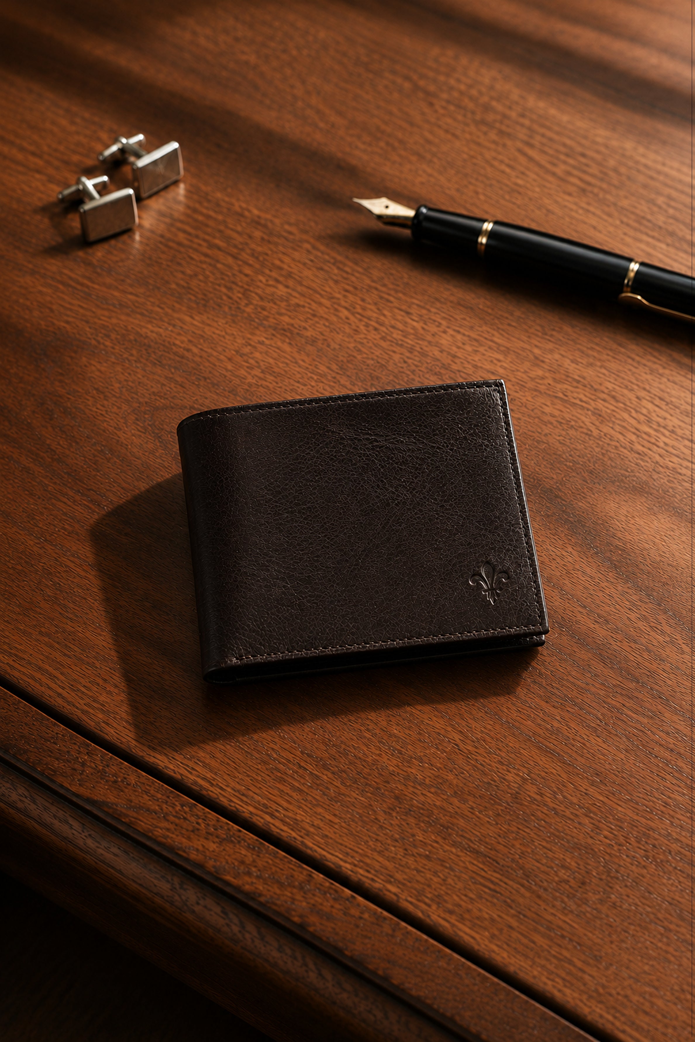 KING STREET Men's Wallet - Black