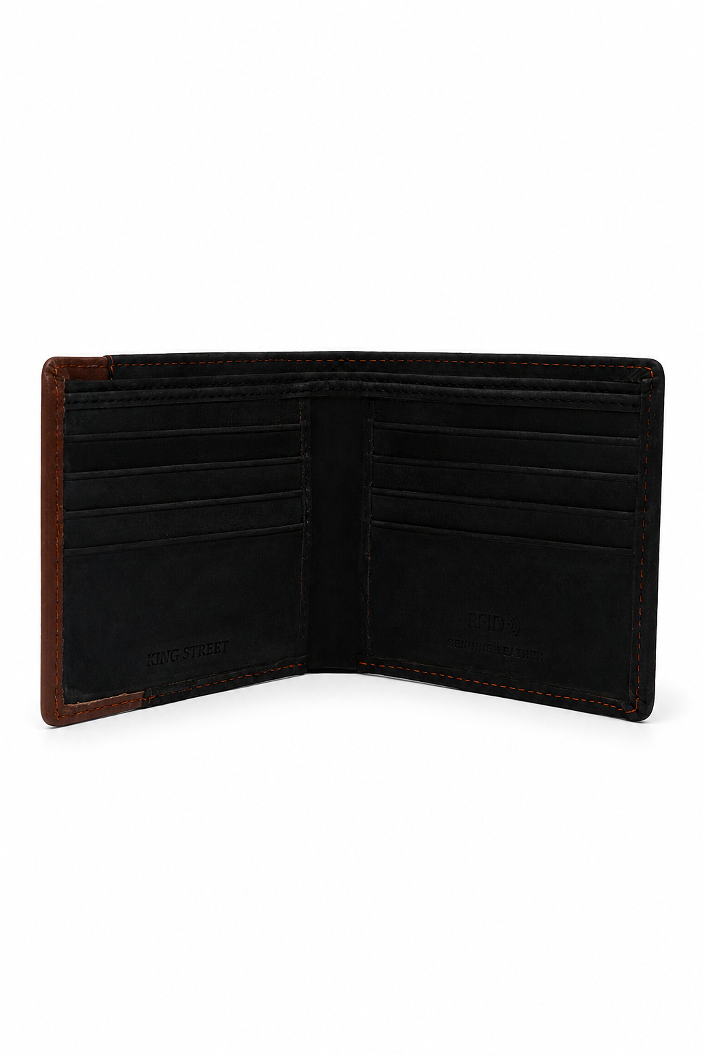 KING STREET Men's Wallet - Black