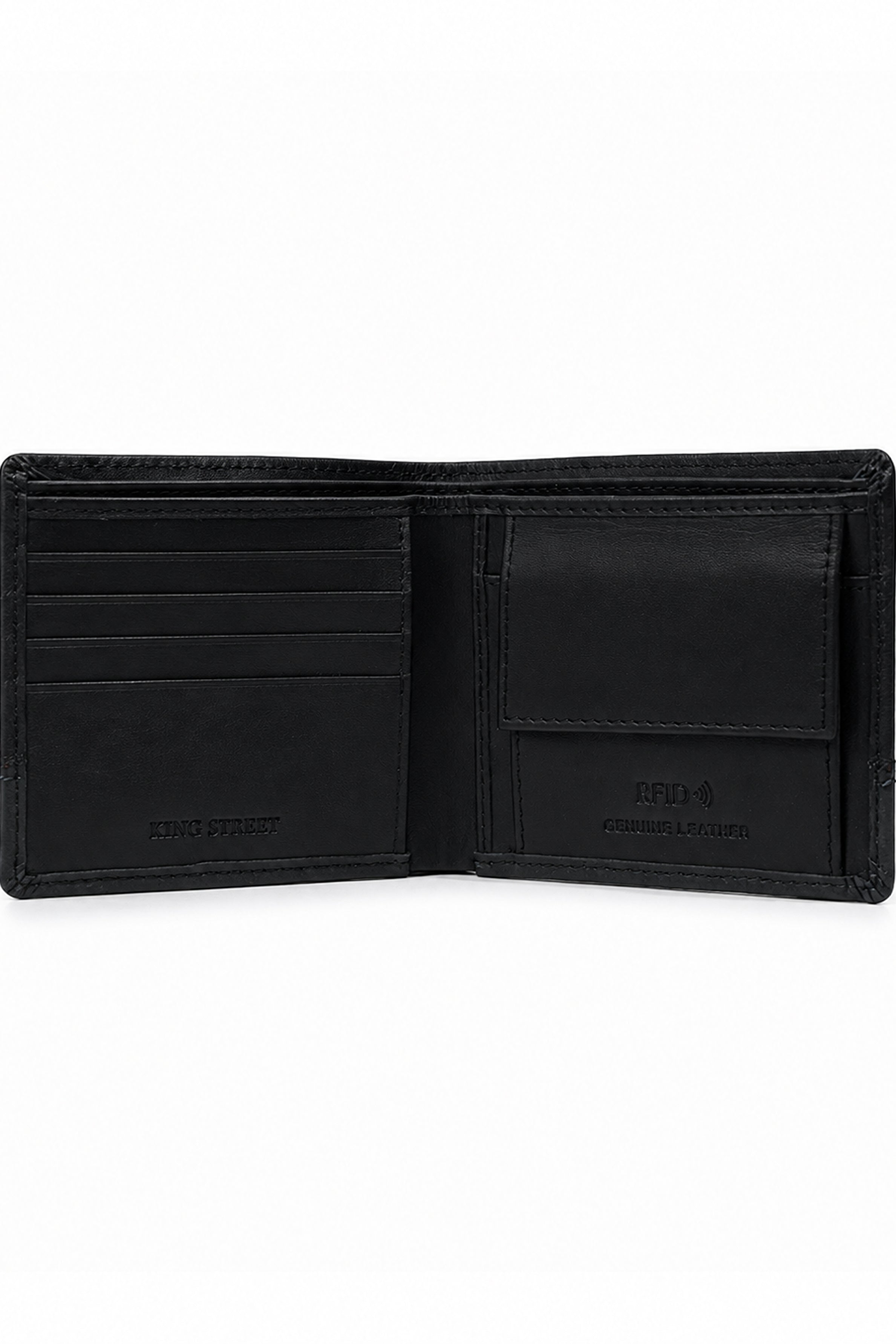 KING STREET Men's Wallet - Black