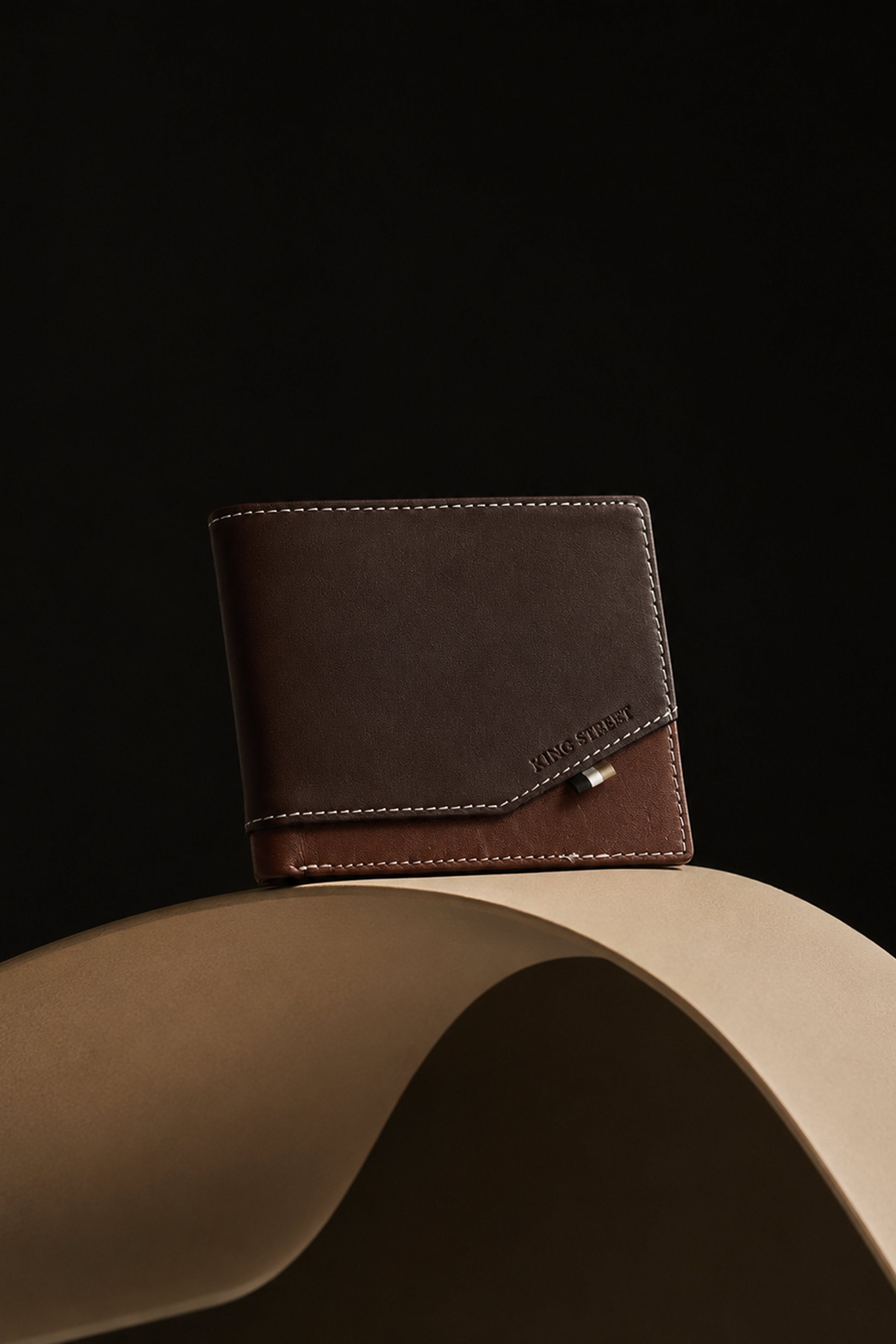 KING STREET Men's Wallet - Brown