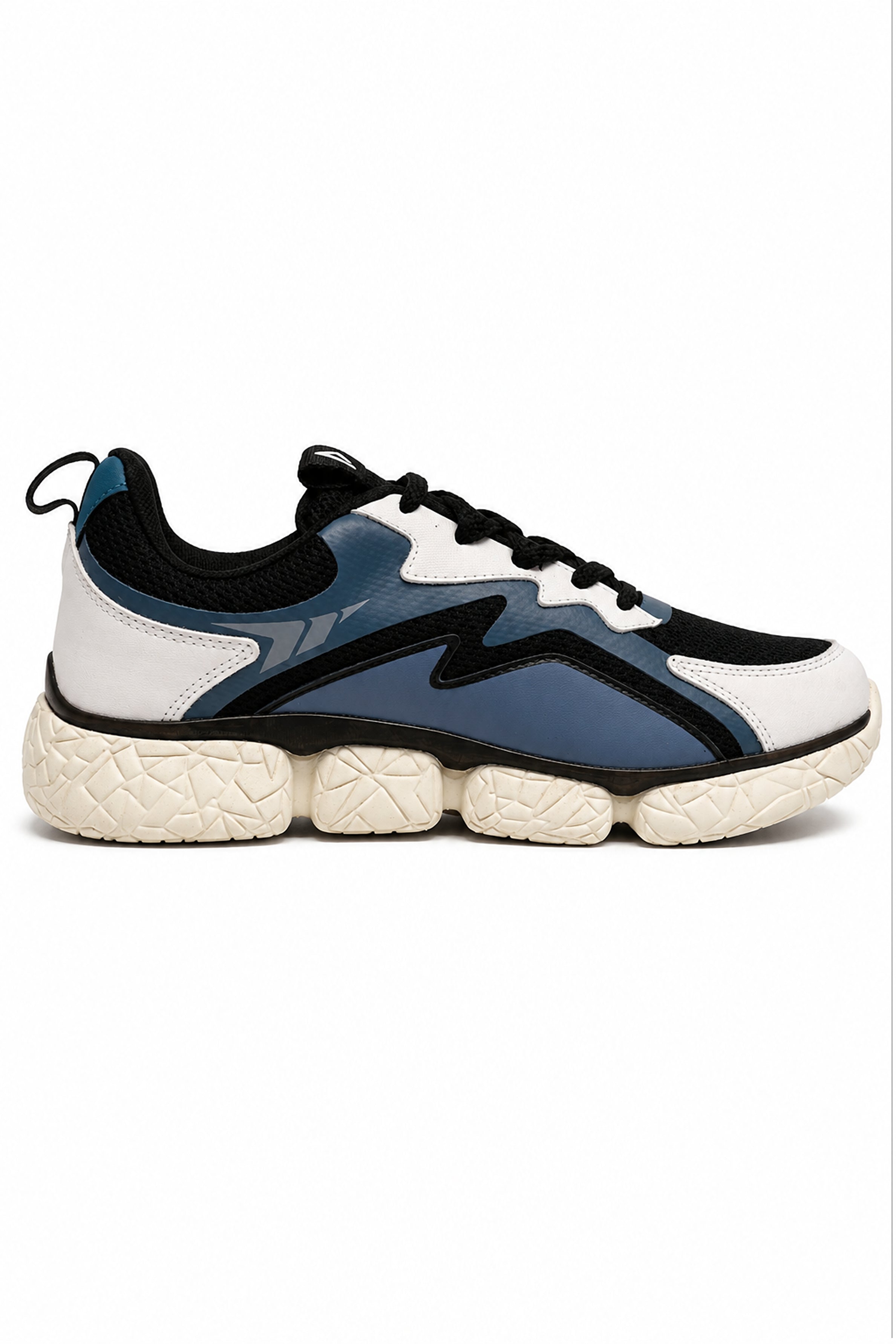 IMPAKTO Men's Black Sports Shoes