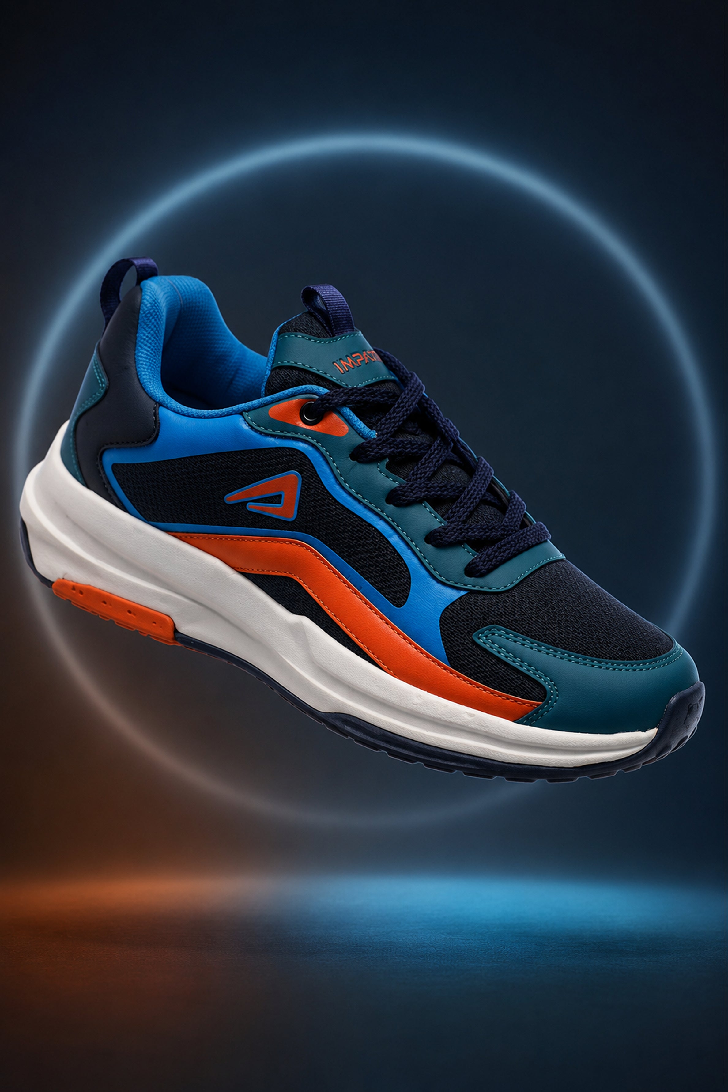 IMPAKTO Men's Blue Sports Shoes
