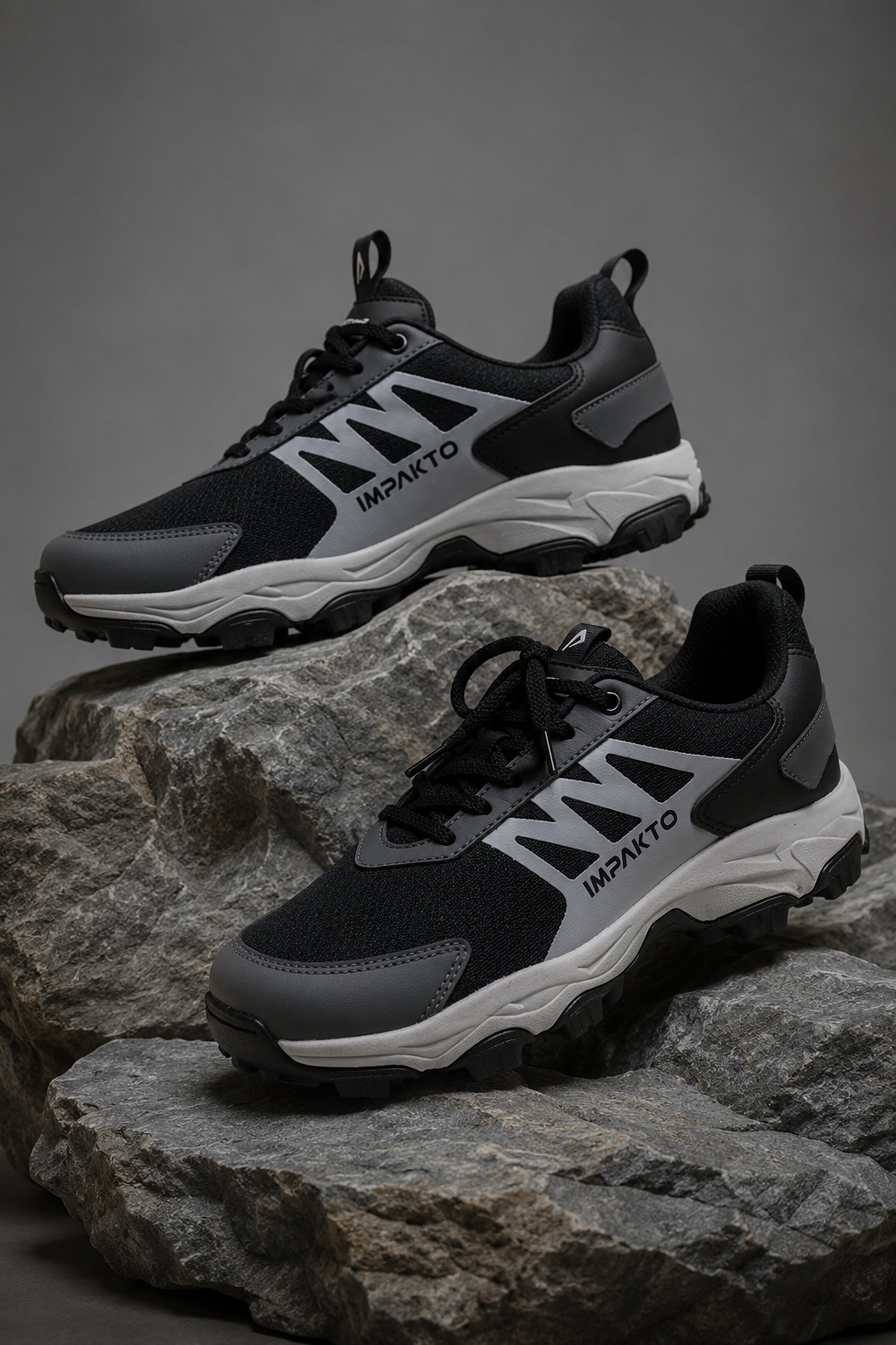 IMPAKTO Men's Sports Shoe - Black