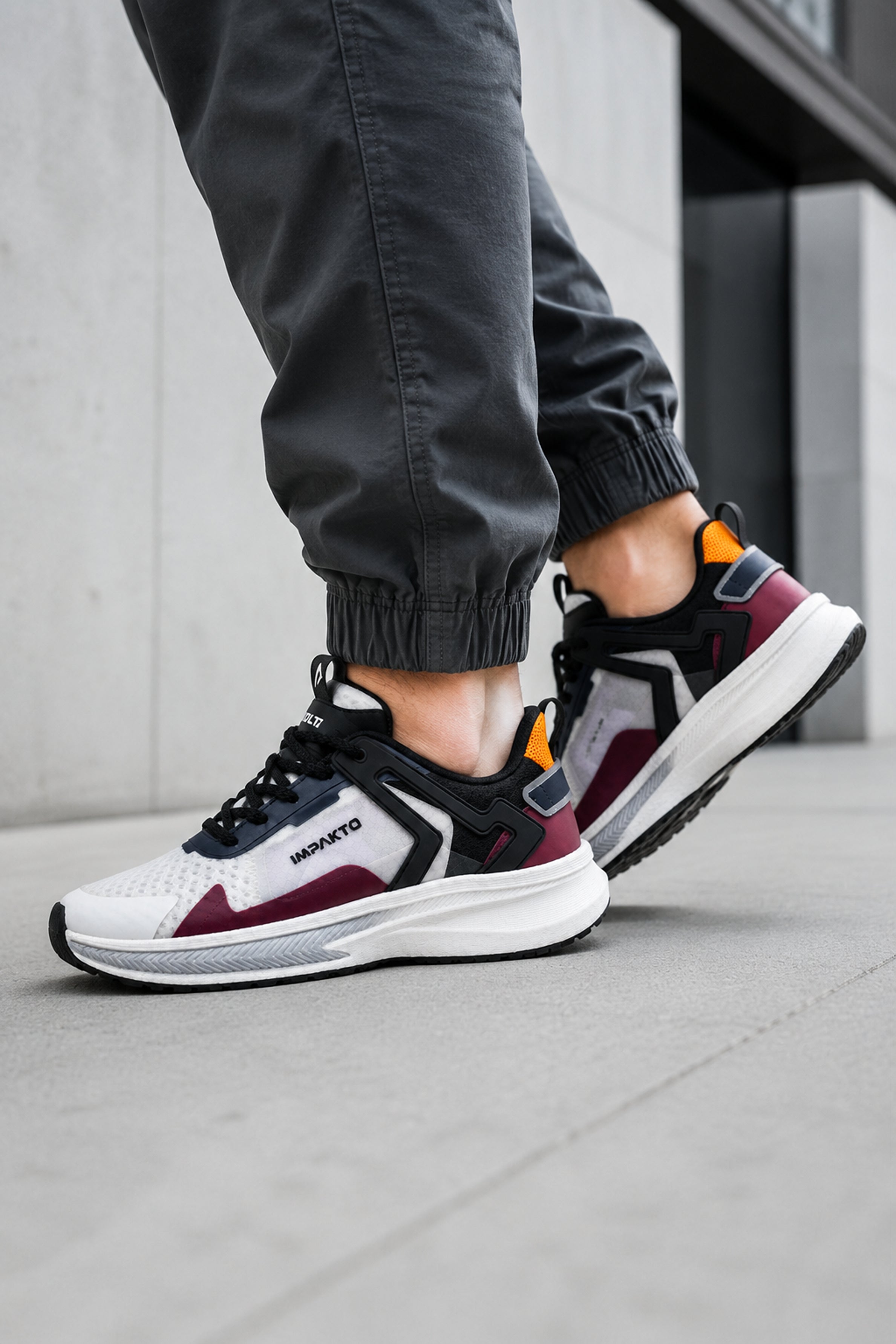 IMPAKTO Men's Sport shoe - Cherry Wine