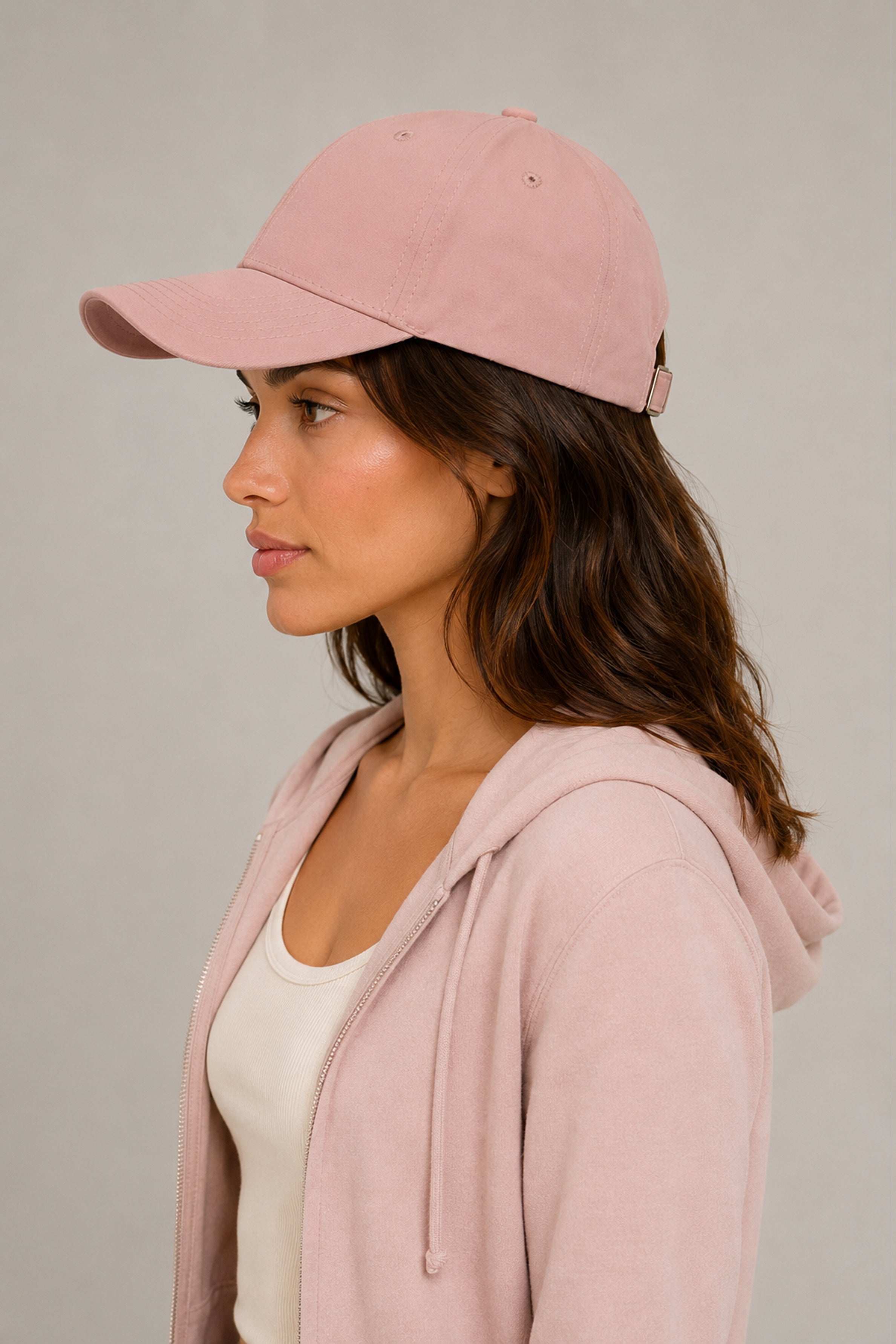 HUSTLE Unisex Pink Cap