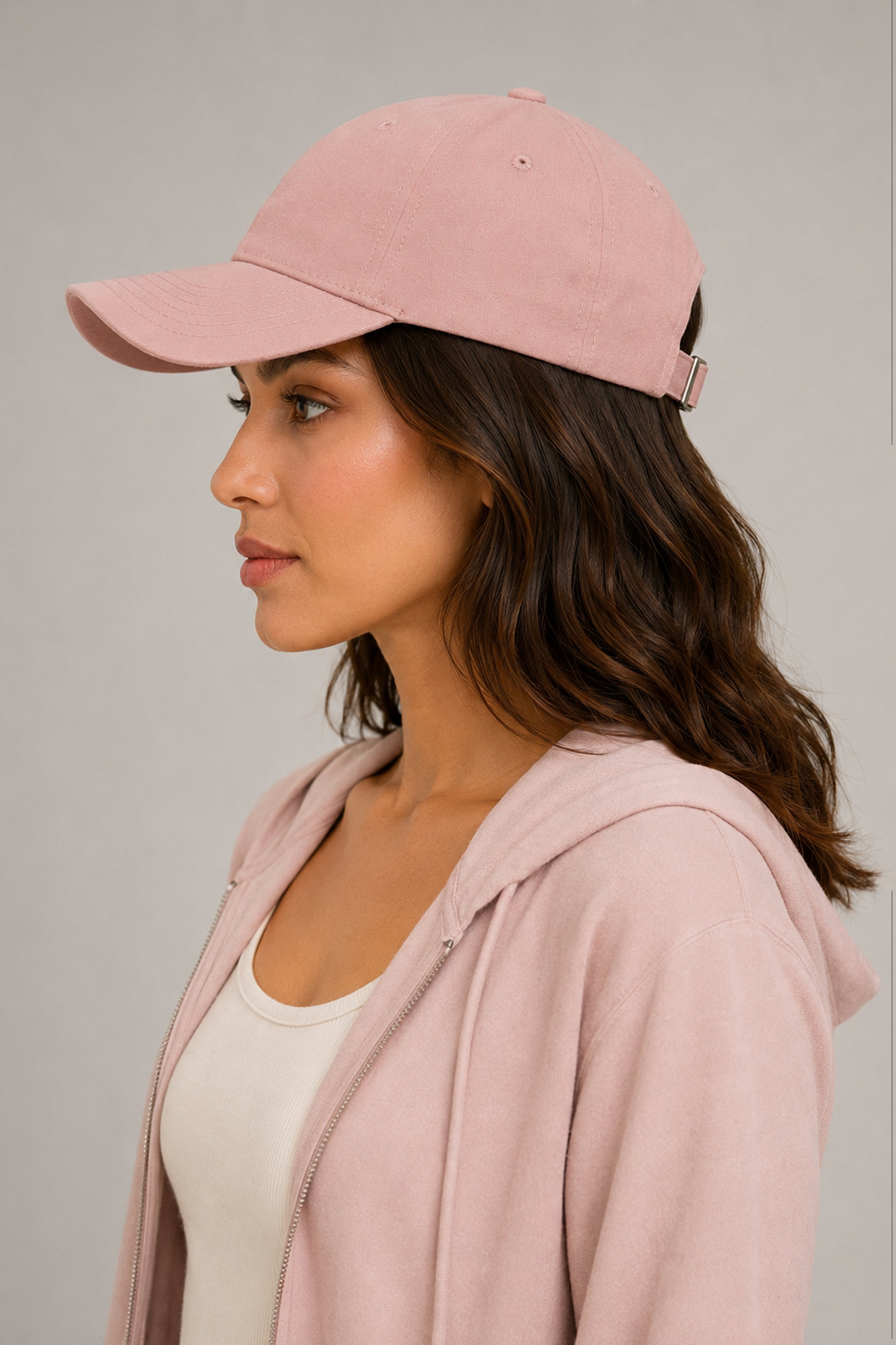 HUSTLE Unisex Pink Cap