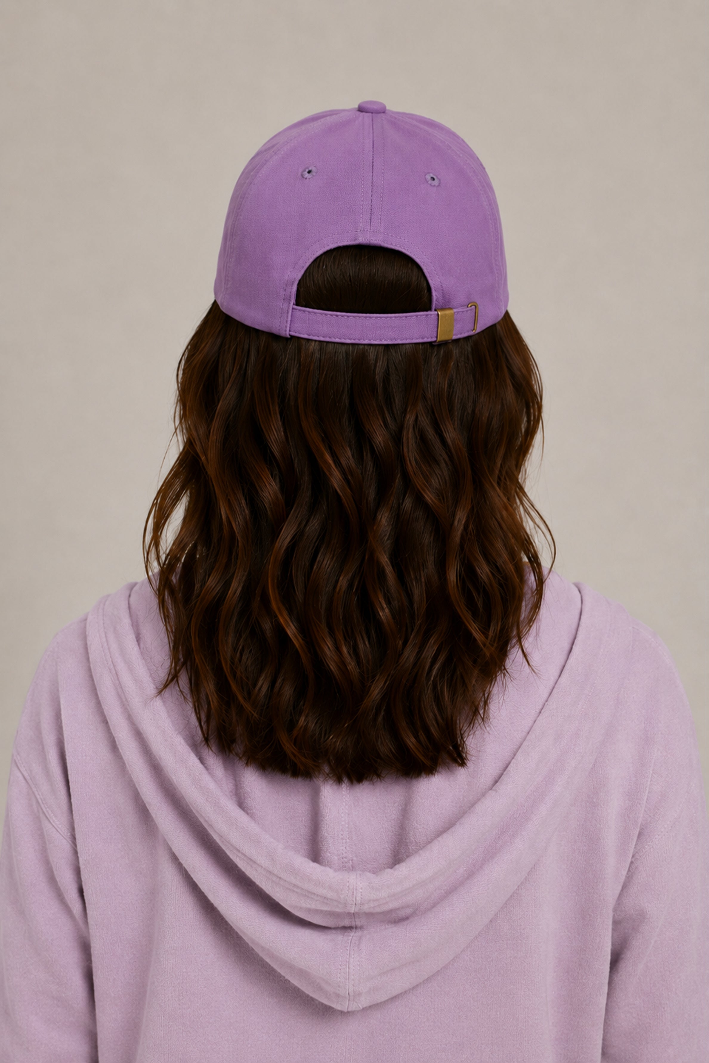 HUSTLE Unisex Purple Cap