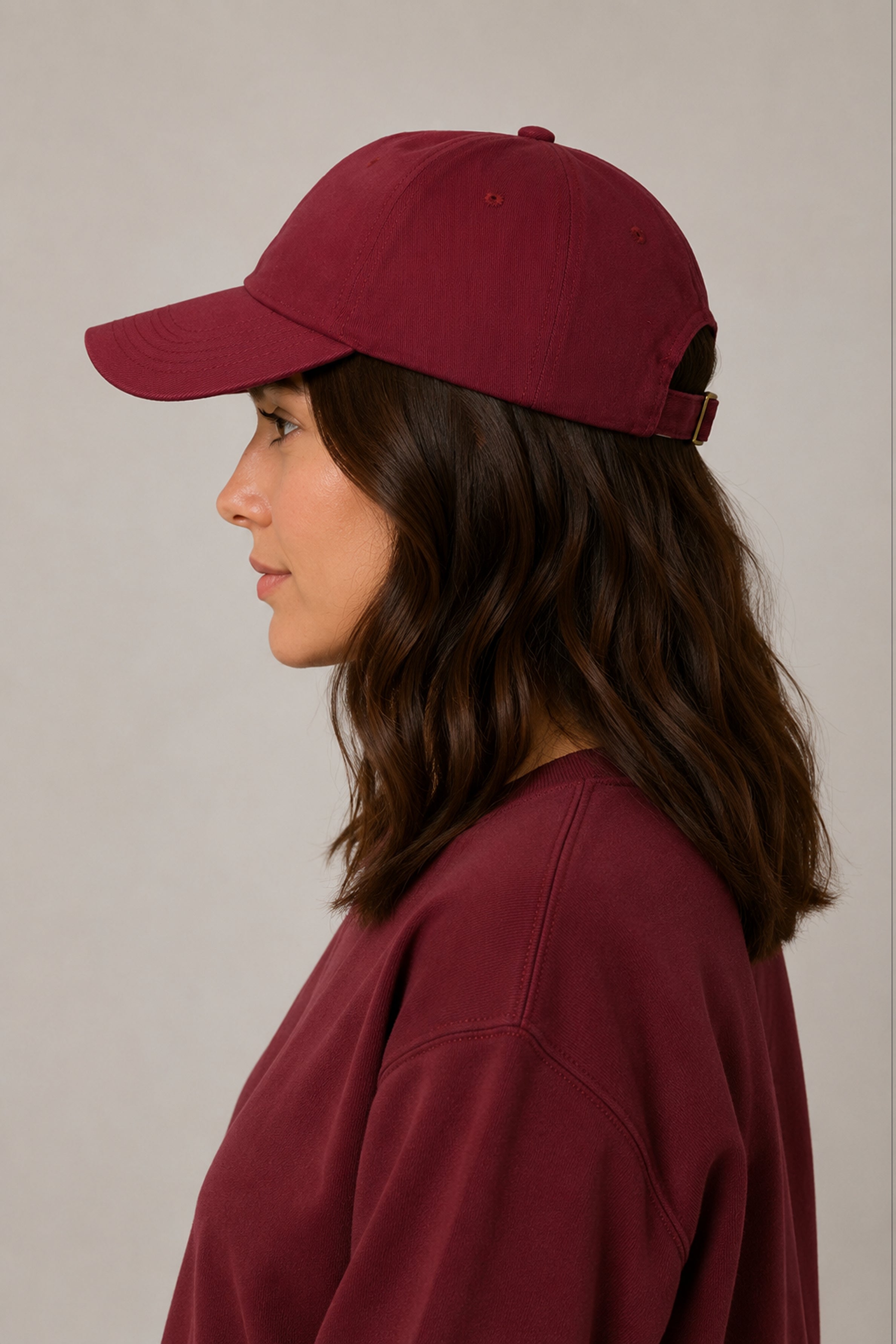 HUSTLE Unisex Maroon Cap