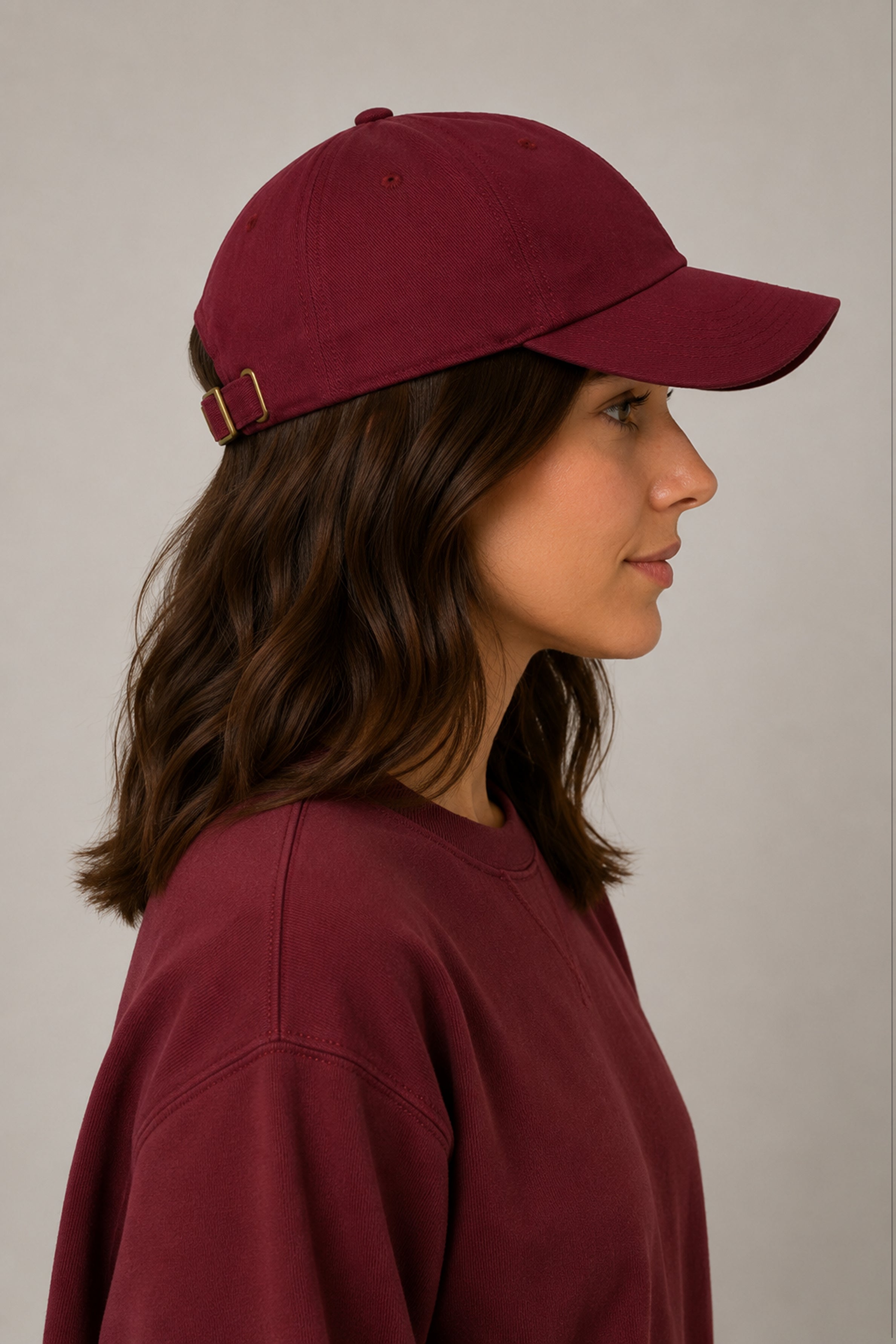 HUSTLE Unisex Maroon Cap
