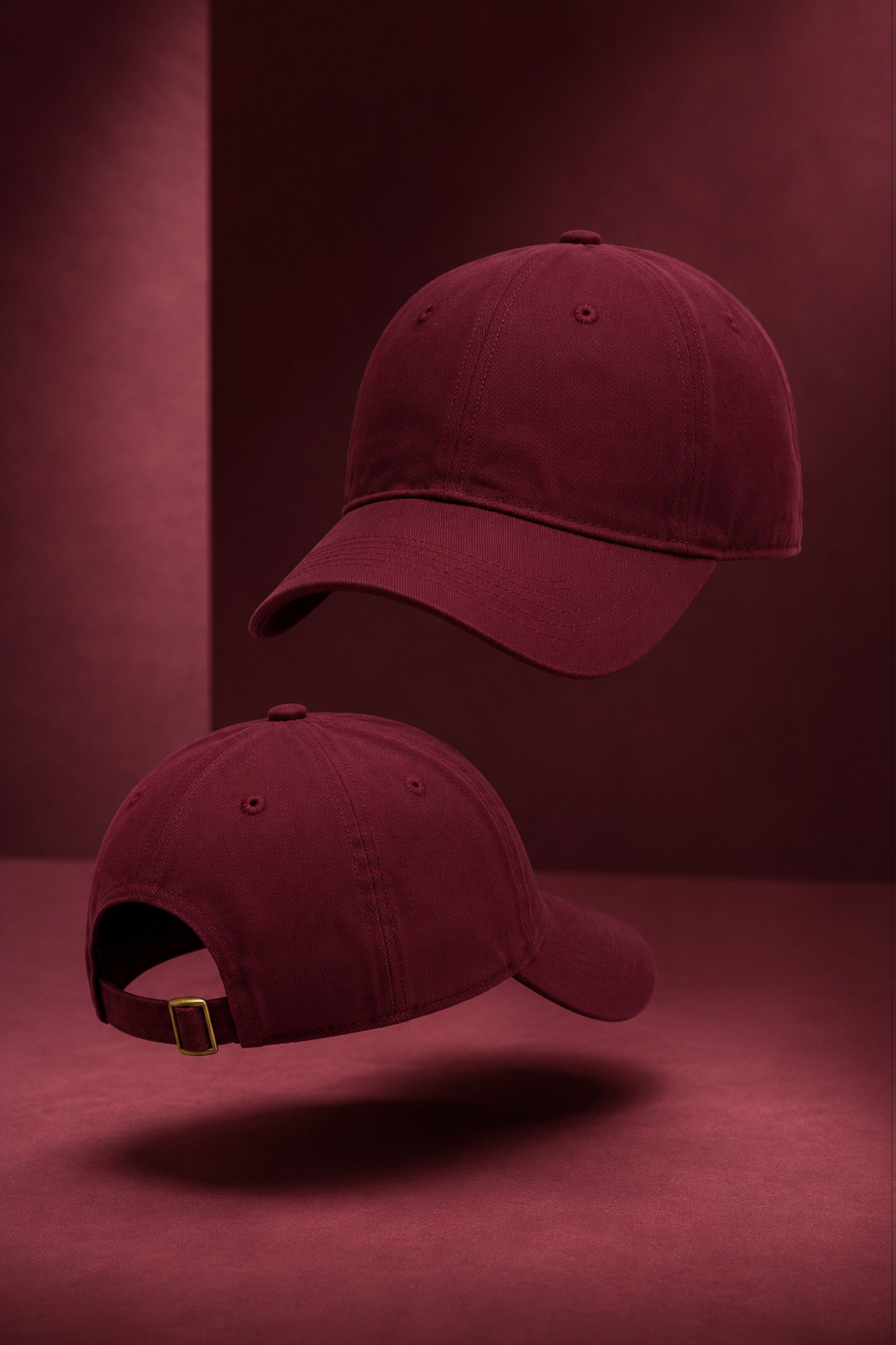 HUSTLE Unisex Maroon Cap