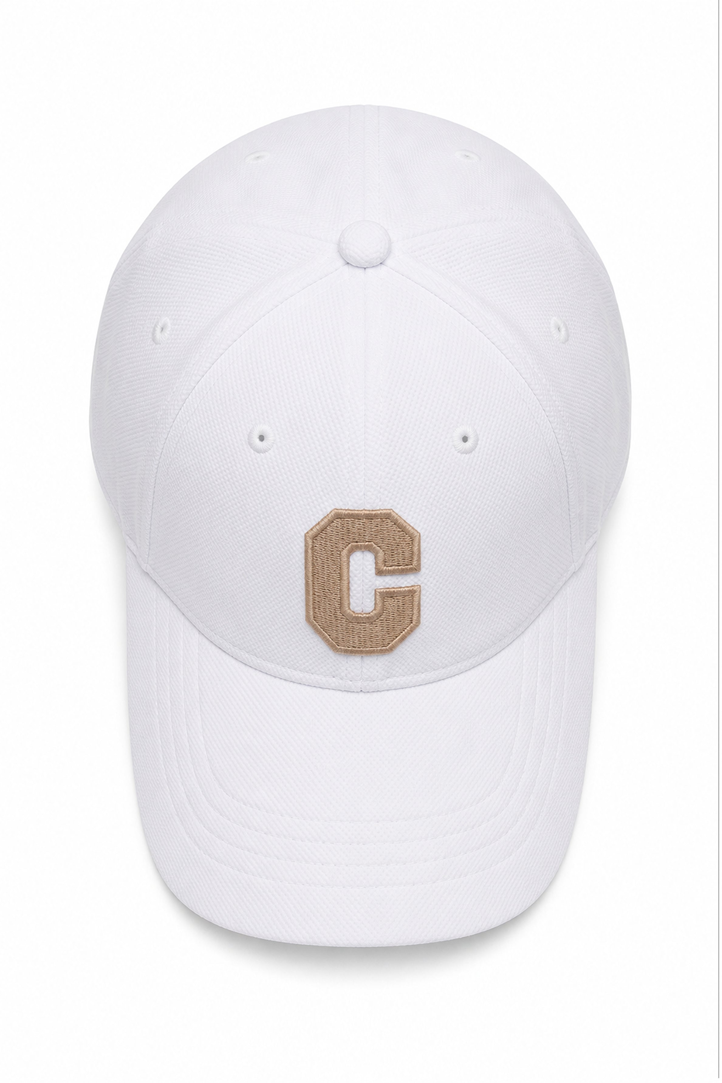 HUSTLE Unisex White Cap