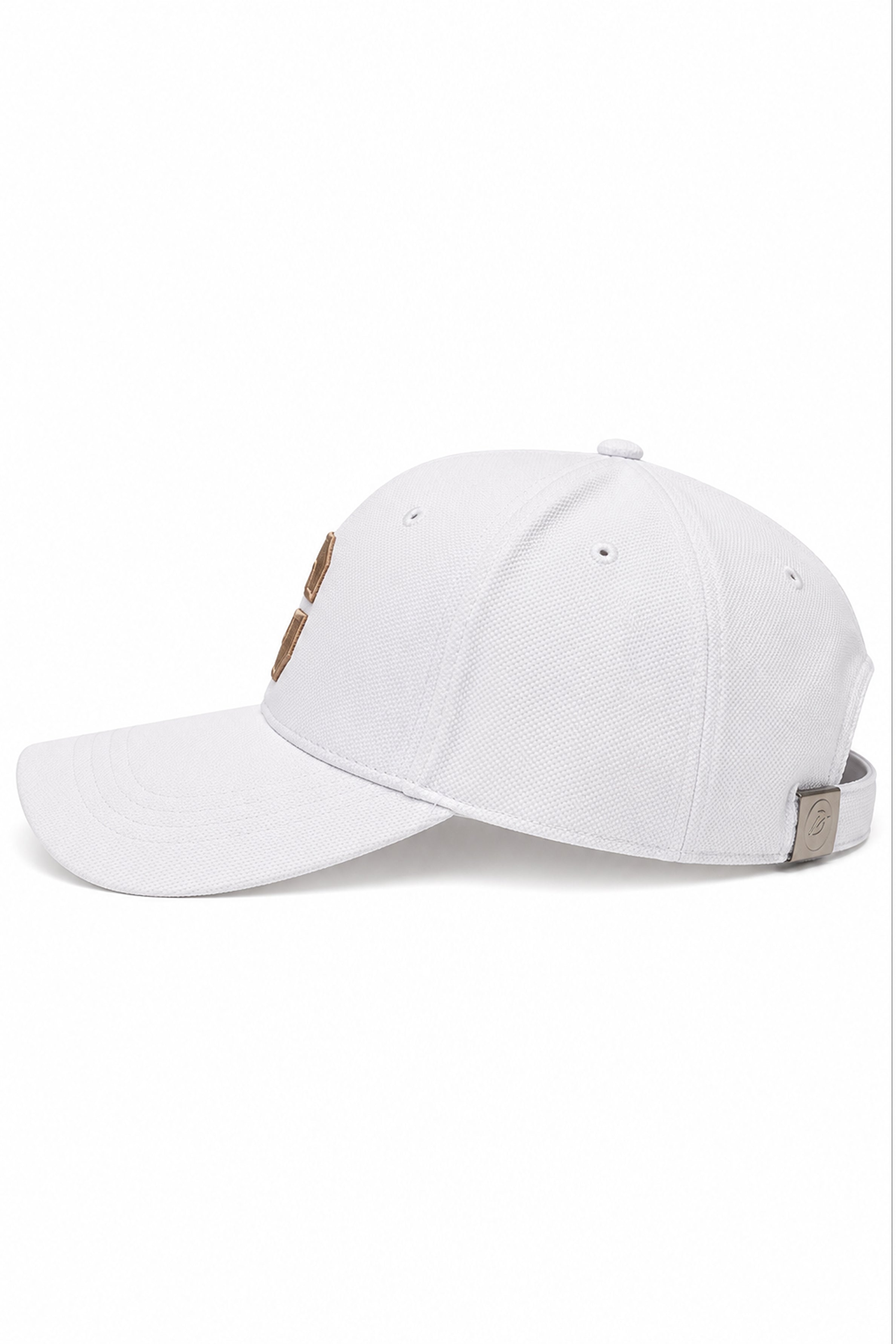 HUSTLE Unisex White Cap