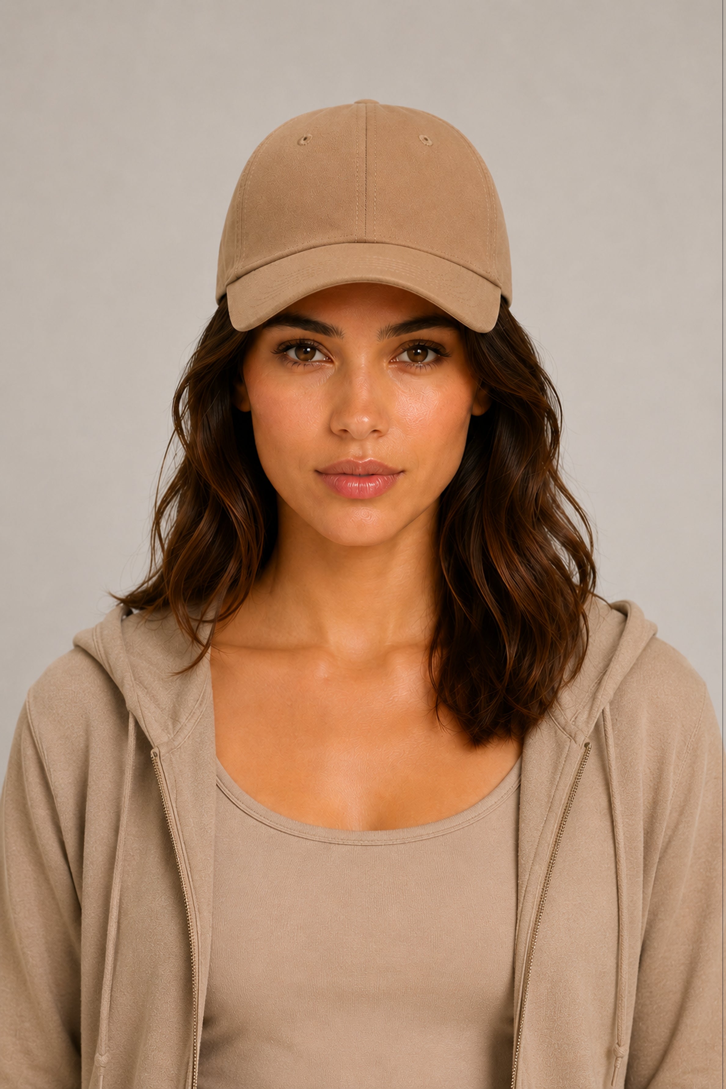 HUSTLE Unisex Beige Cap